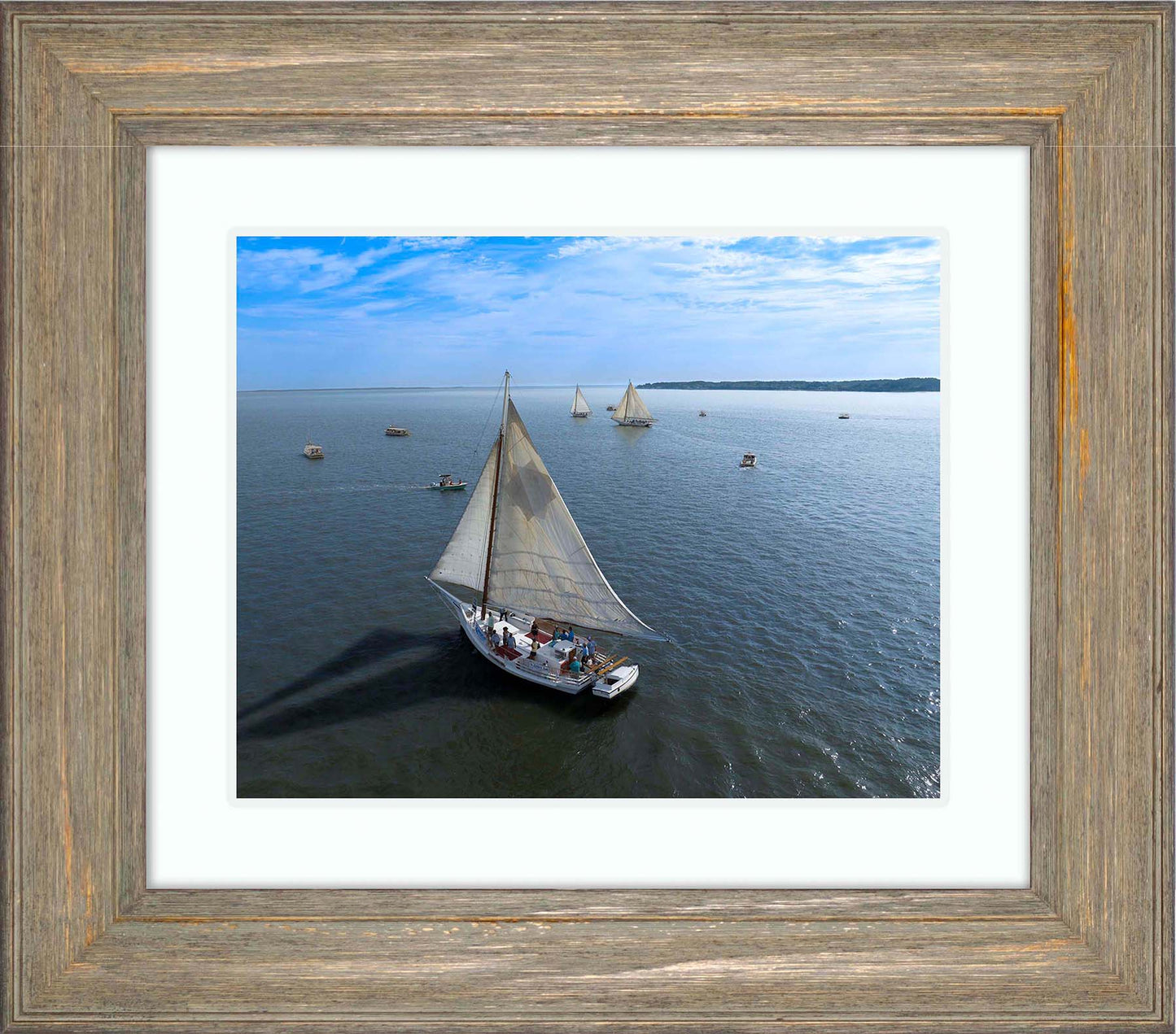 2023 Deal Island Skipjack Races - Tattered and Worn -- Digital Print