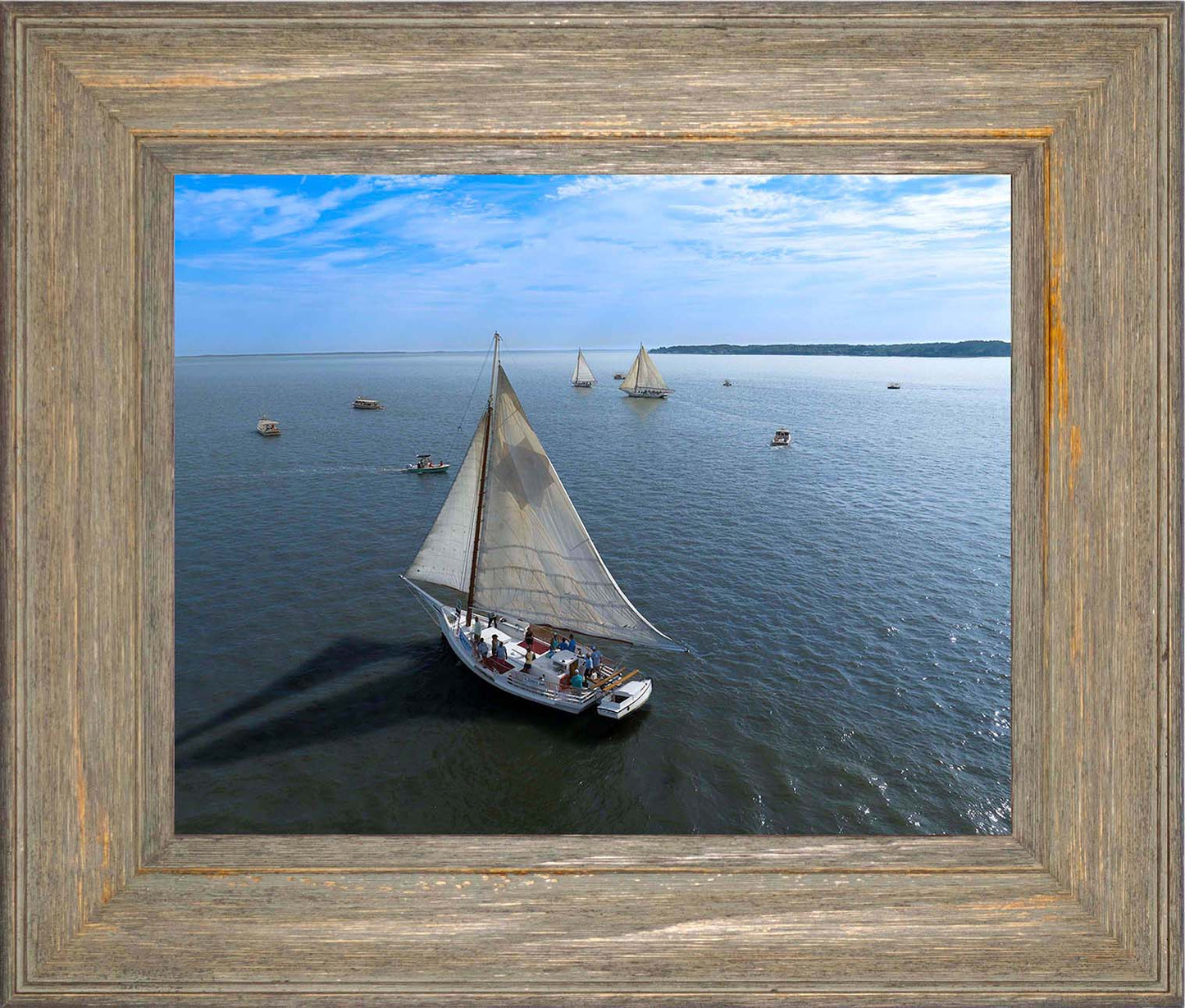 2023 Deal Island Skipjack Races - Tattered and Worn -- Digital Print