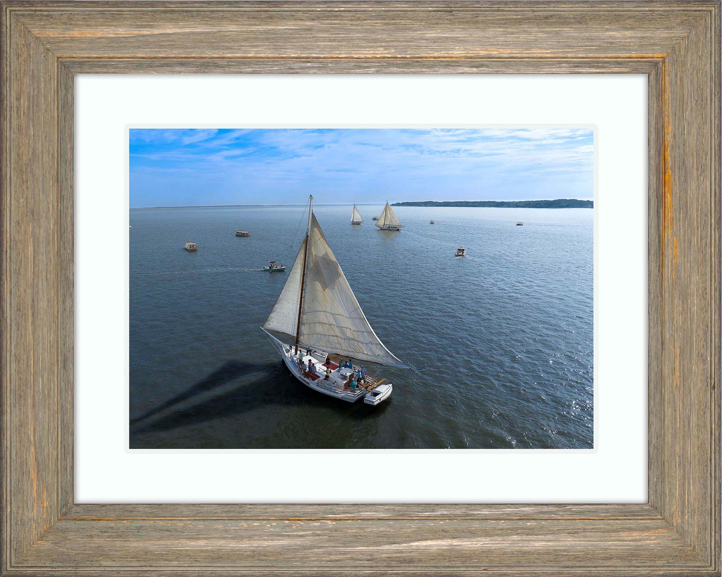 2023 Deal Island Skipjack Races - Tattered and Worn -- Digital Print