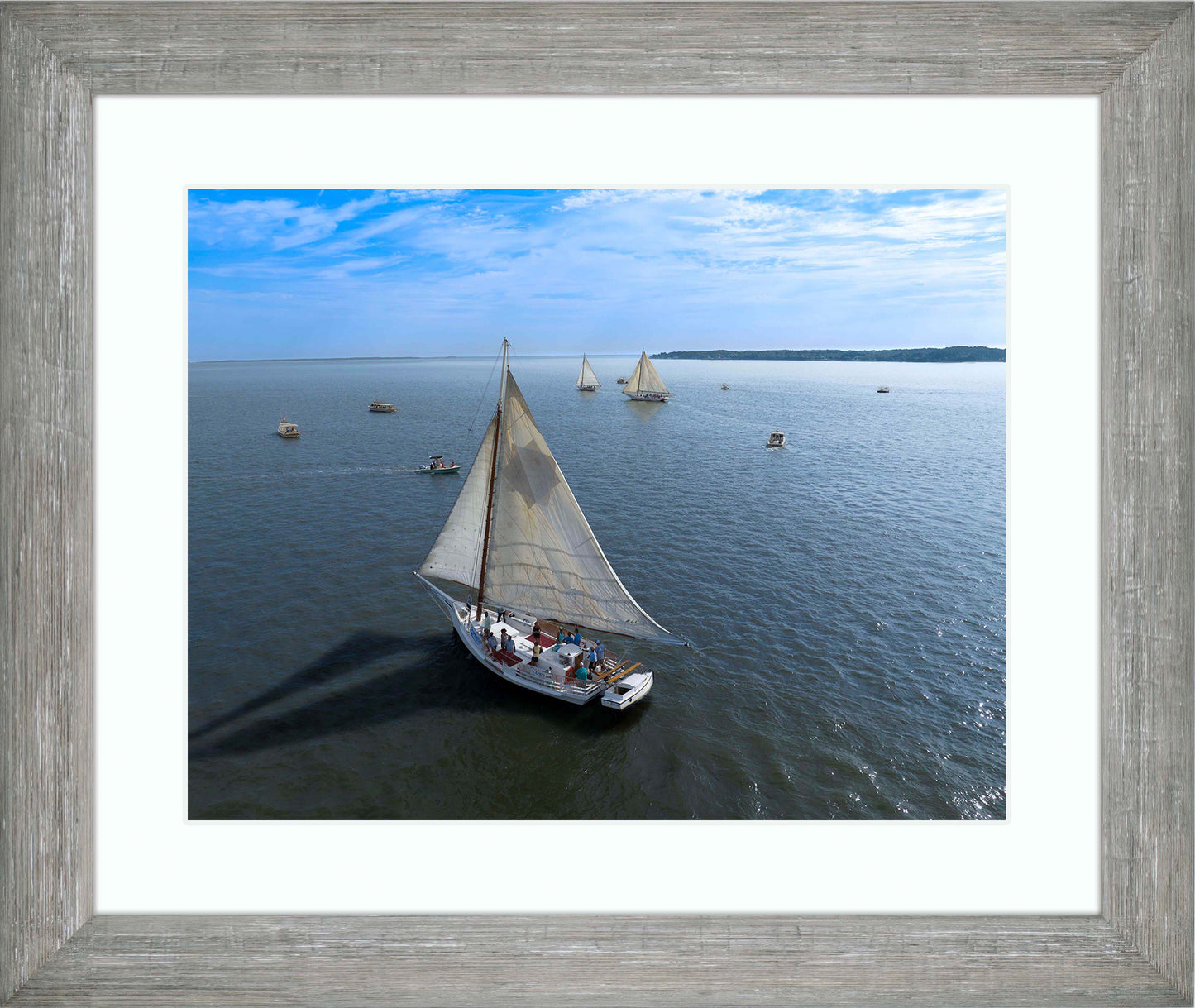 2023 Deal Island Skipjack Races - Tattered and Worn -- Digital Print