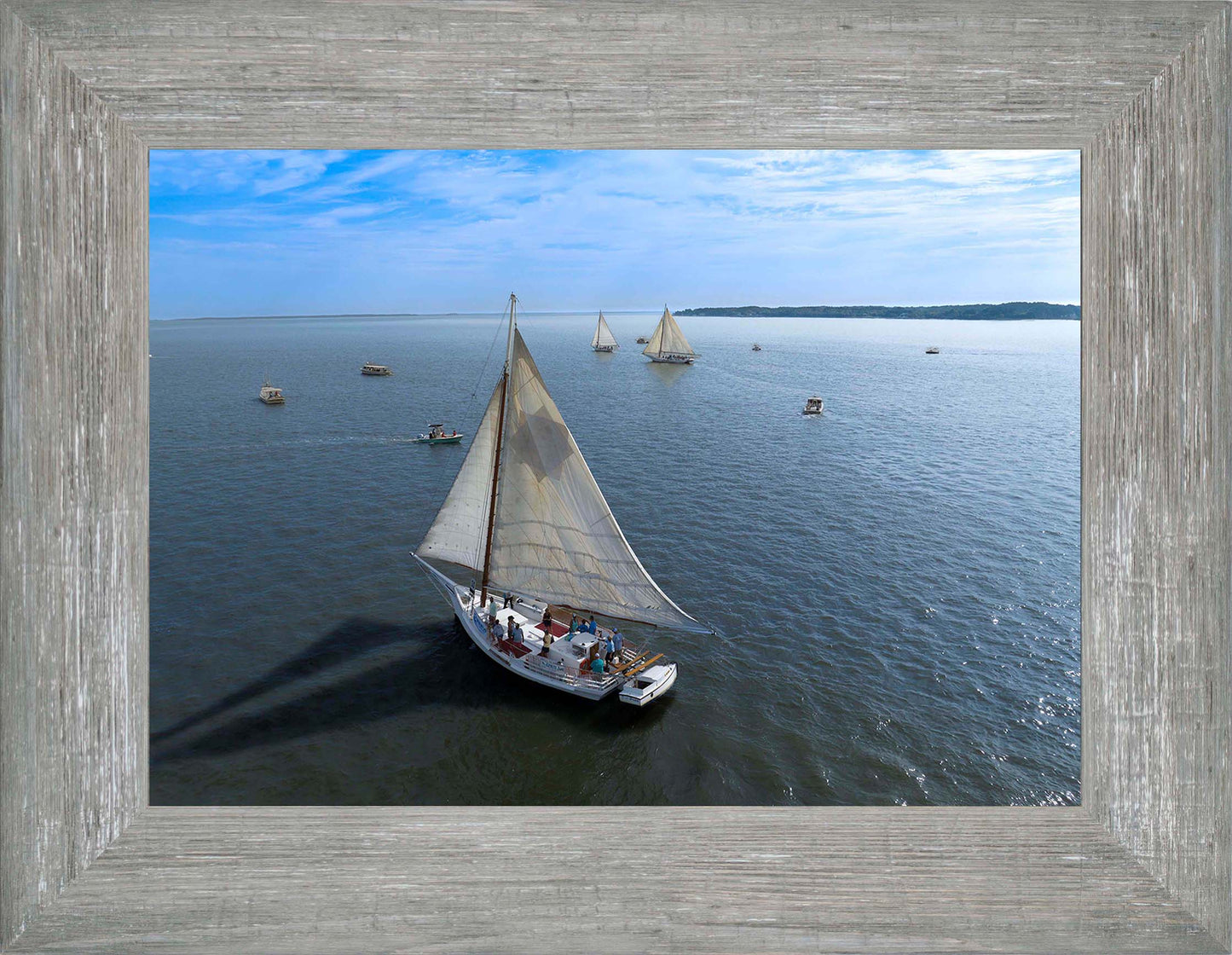 2023 Deal Island Skipjack Races - Tattered and Worn -- Digital Print