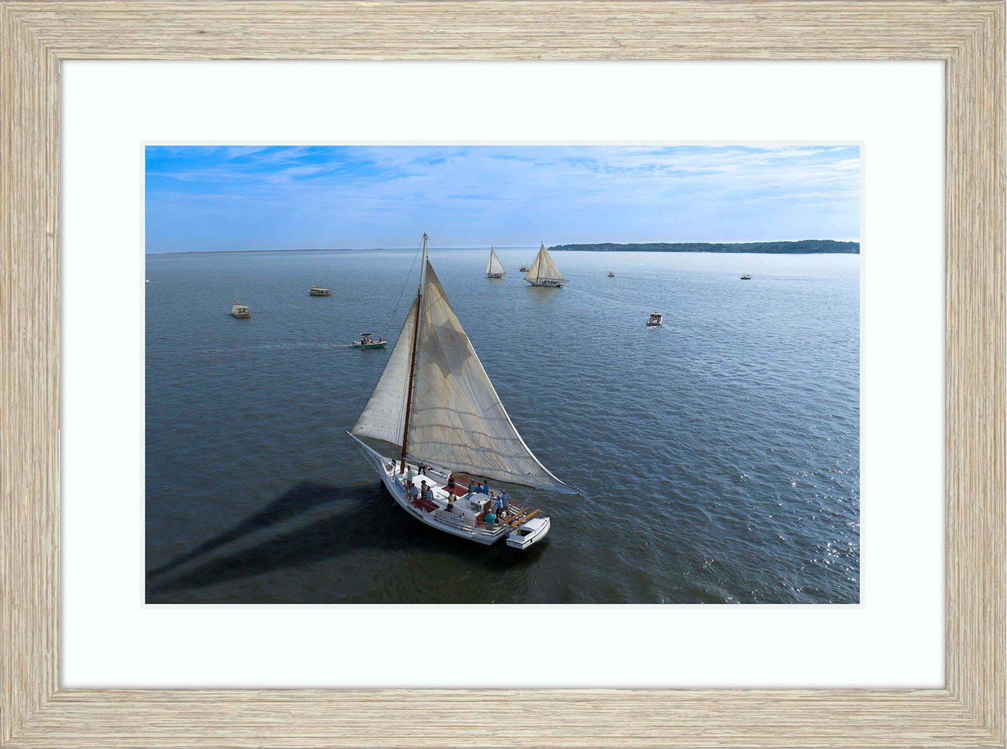2023 Deal Island Skipjack Races - Tattered and Worn -- Digital Print