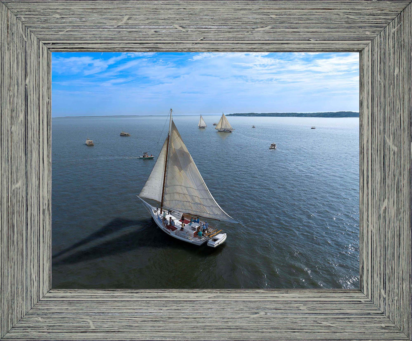 2023 Deal Island Skipjack Races - Tattered and Worn -- Digital Print