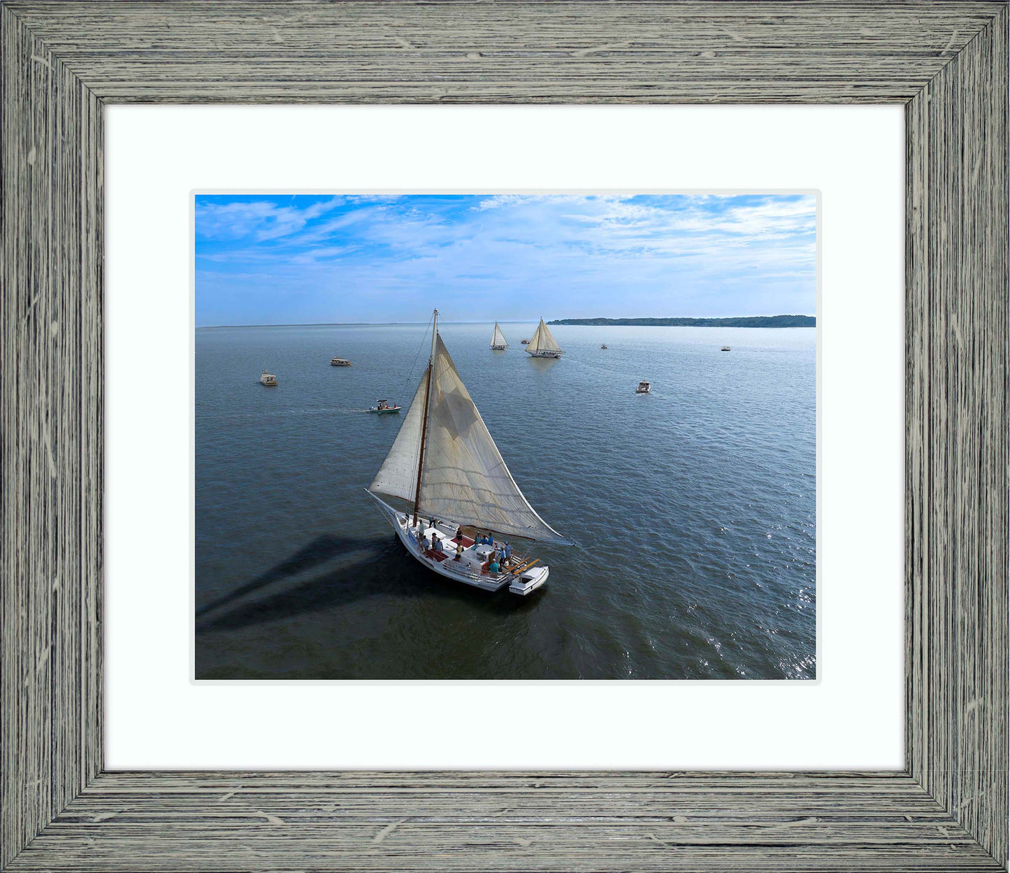 2023 Deal Island Skipjack Races - Tattered and Worn -- Digital Print