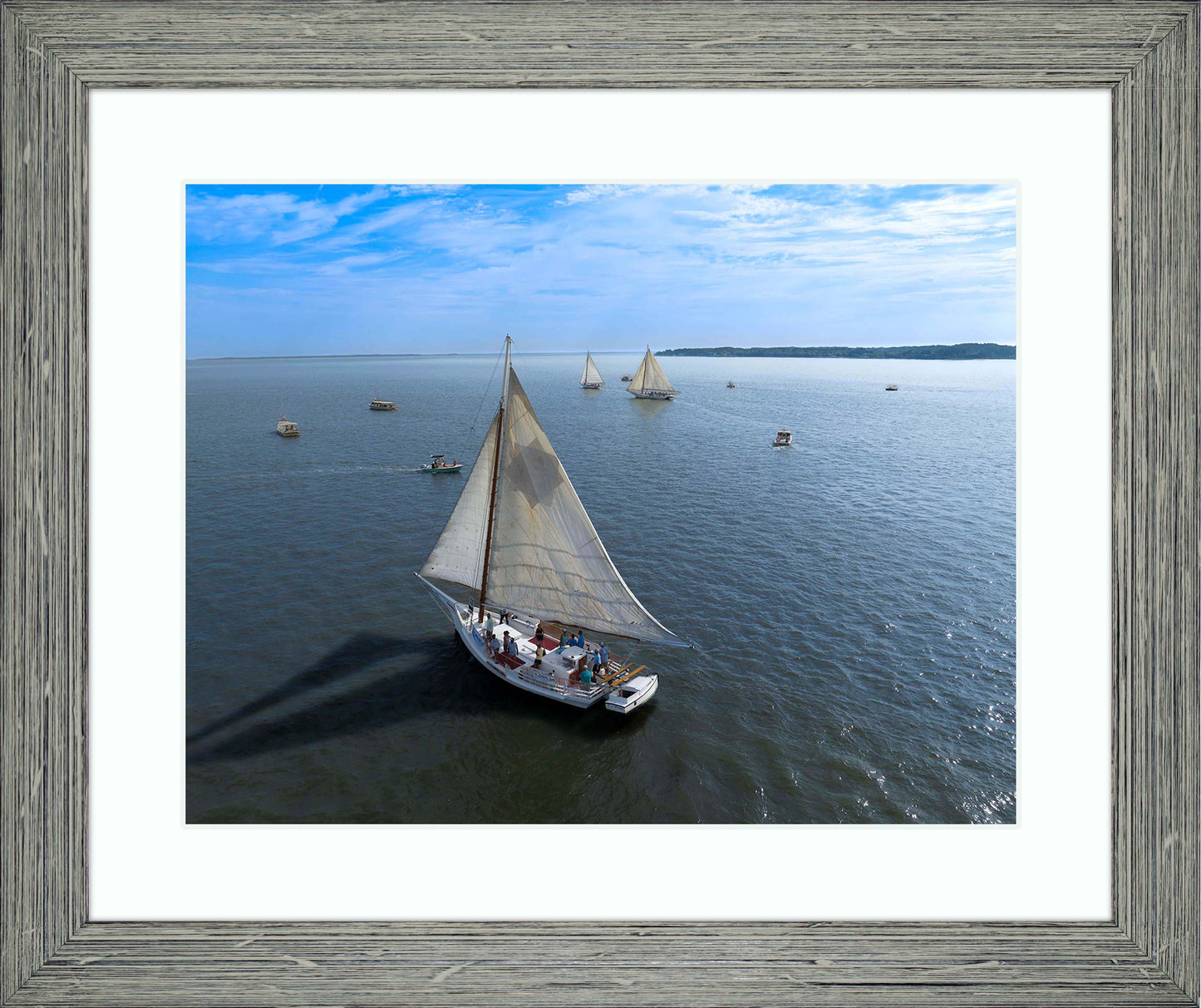 2023 Deal Island Skipjack Races - Tattered and Worn -- Digital Print