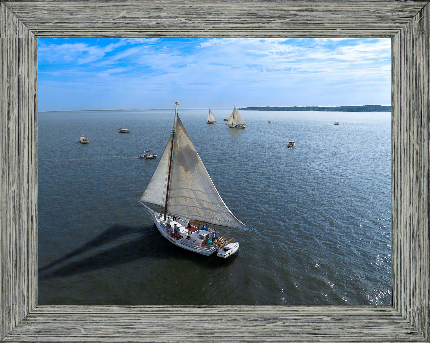 2023 Deal Island Skipjack Races - Tattered and Worn -- Digital Print