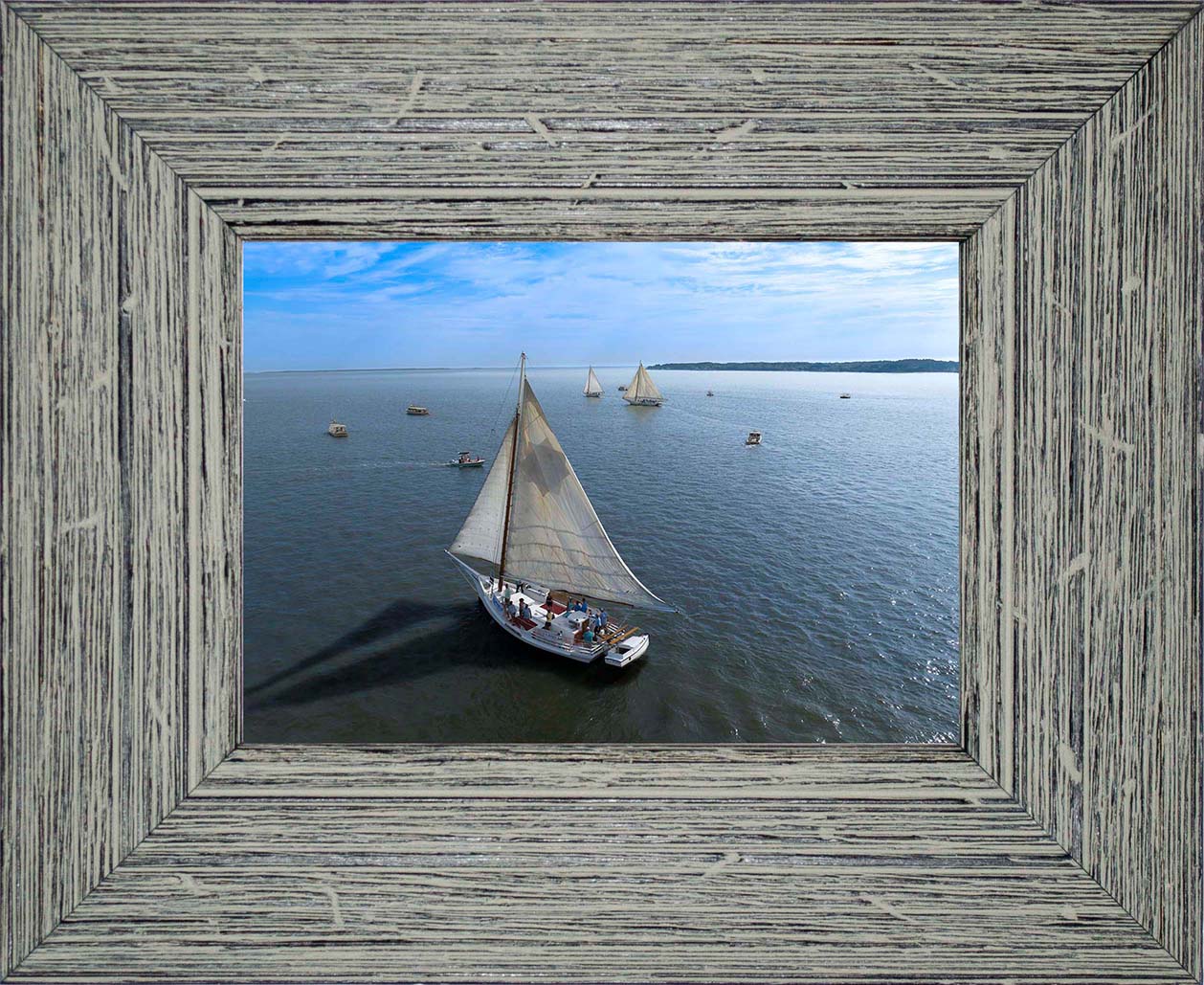 2023 Deal Island Skipjack Races - Tattered and Worn -- Digital Print