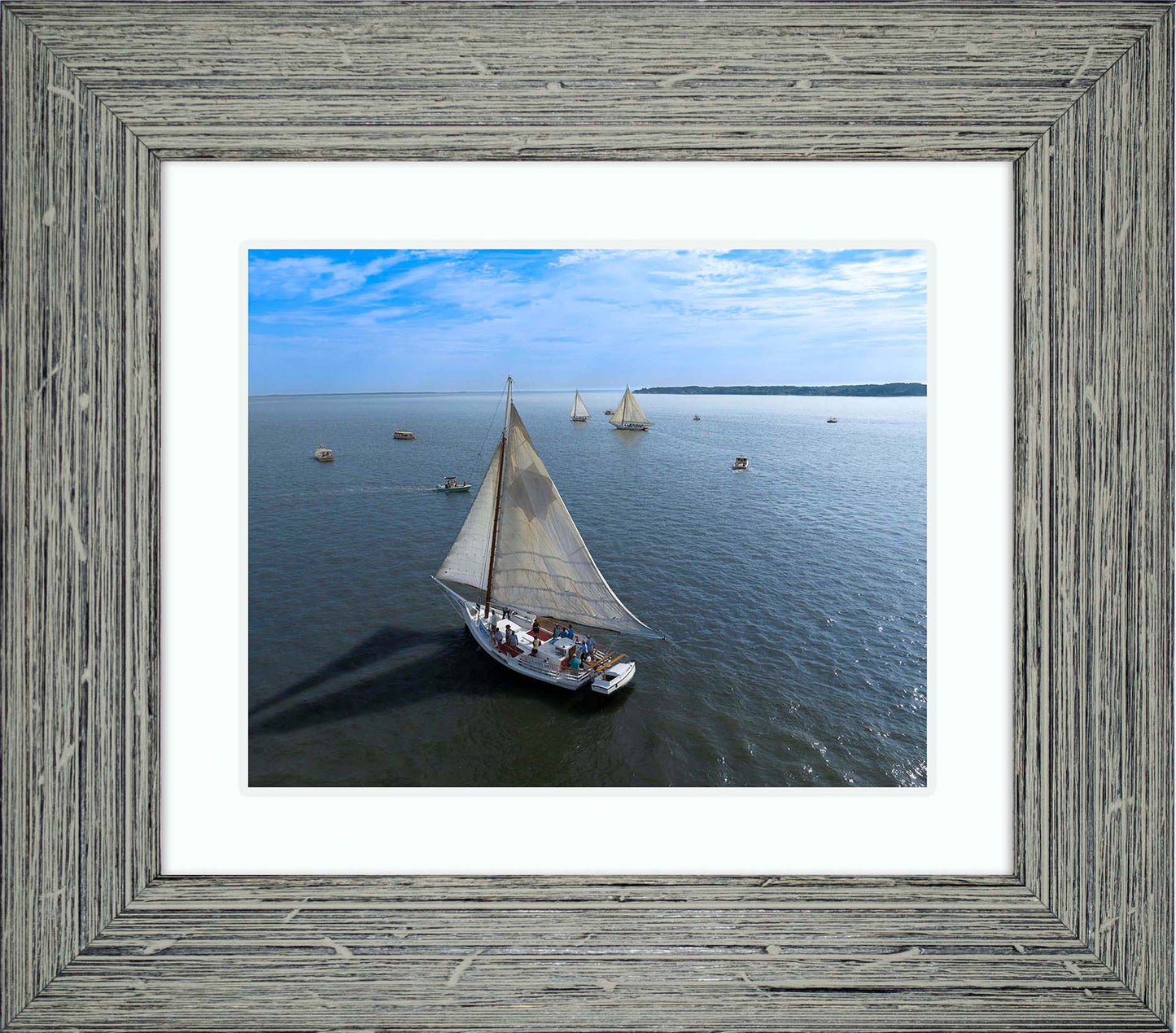 2023 Deal Island Skipjack Races - Tattered and Worn -- Digital Print