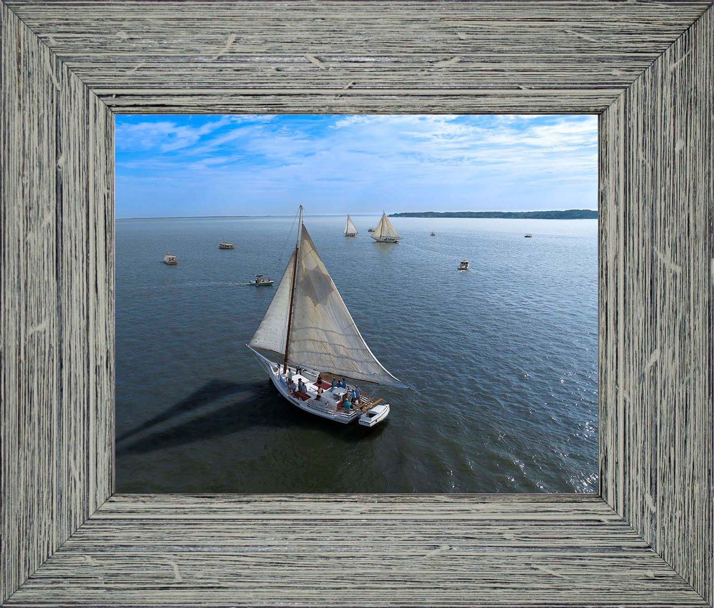 2023 Deal Island Skipjack Races - Tattered and Worn -- Digital Print