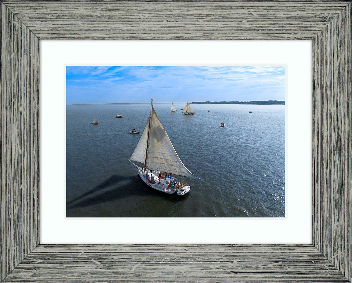 2023 Deal Island Skipjack Races - Tattered and Worn -- Digital Print