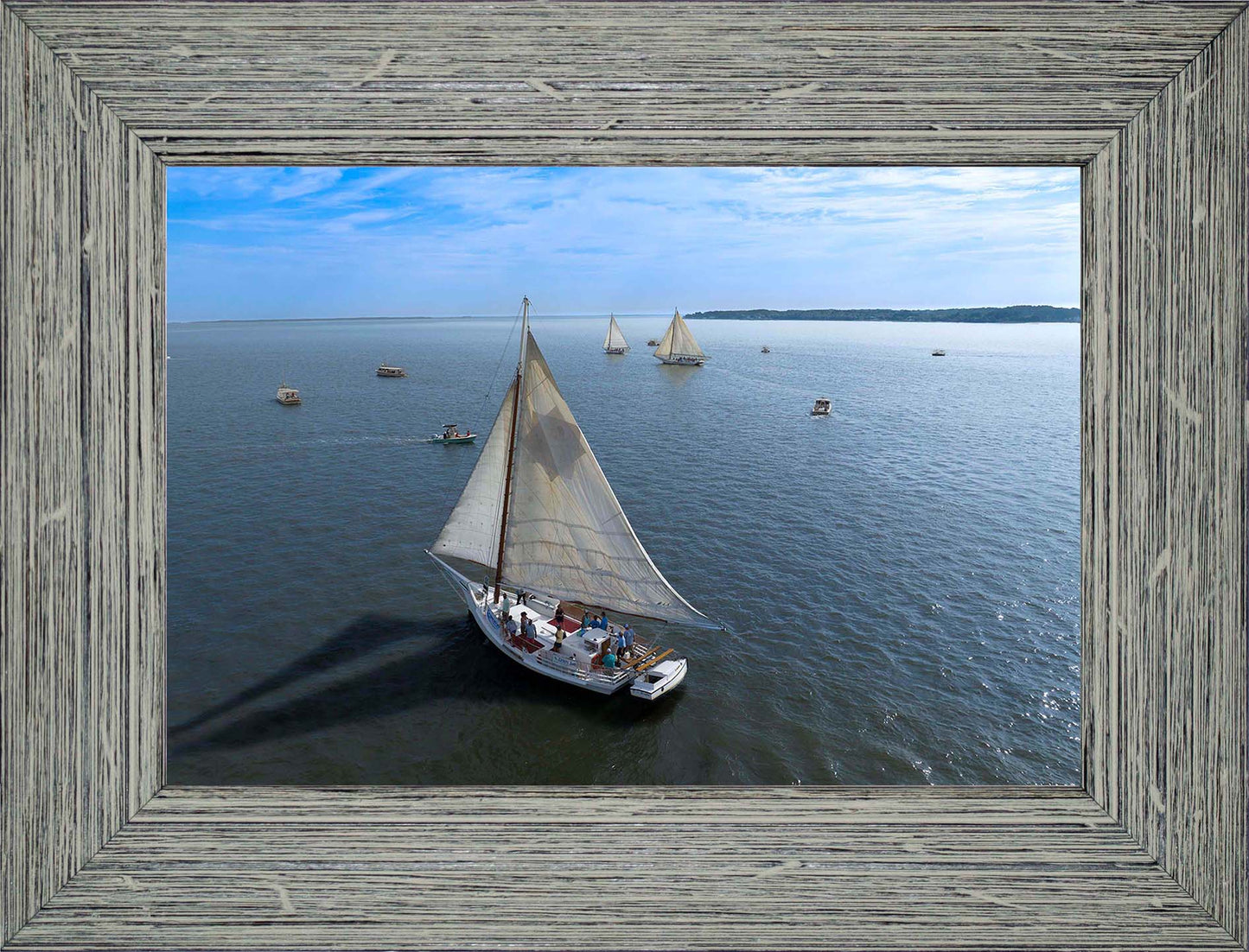 2023 Deal Island Skipjack Races - Tattered and Worn -- Digital Print