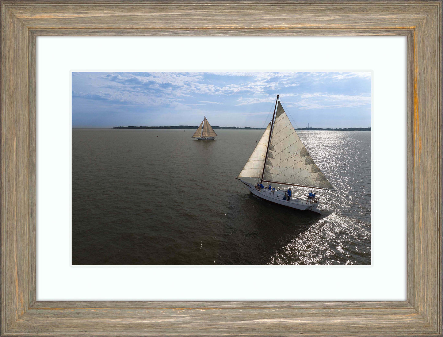 2023 Deal Island Skipjack Races - The Beauty in the Sails -- Digital Print