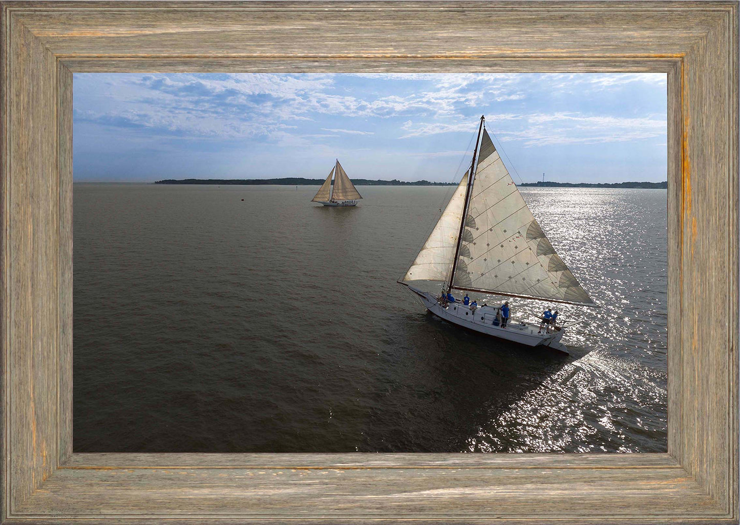 2023 Deal Island Skipjack Races - The Beauty in the Sails -- Digital Print