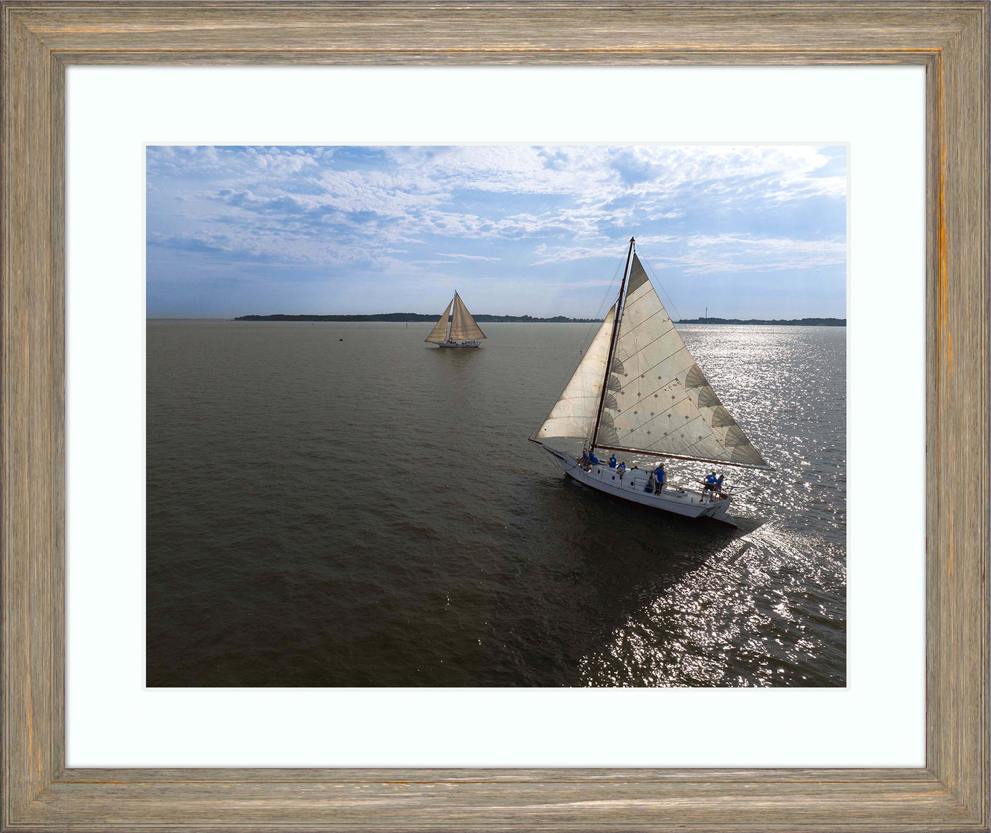 2023 Deal Island Skipjack Races - The Beauty in the Sails -- Digital Print