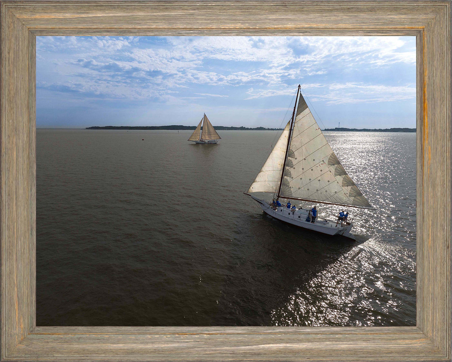 2023 Deal Island Skipjack Races - The Beauty in the Sails -- Digital Print