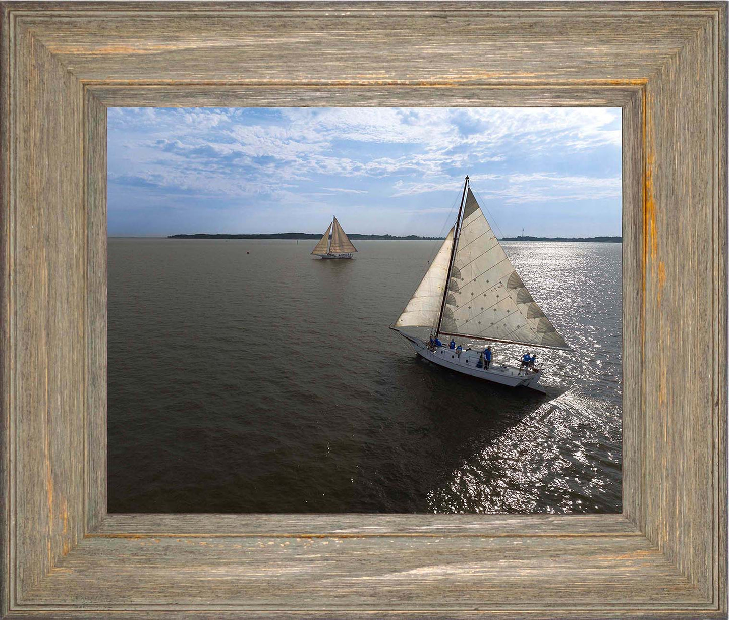 2023 Deal Island Skipjack Races - The Beauty in the Sails -- Digital Print