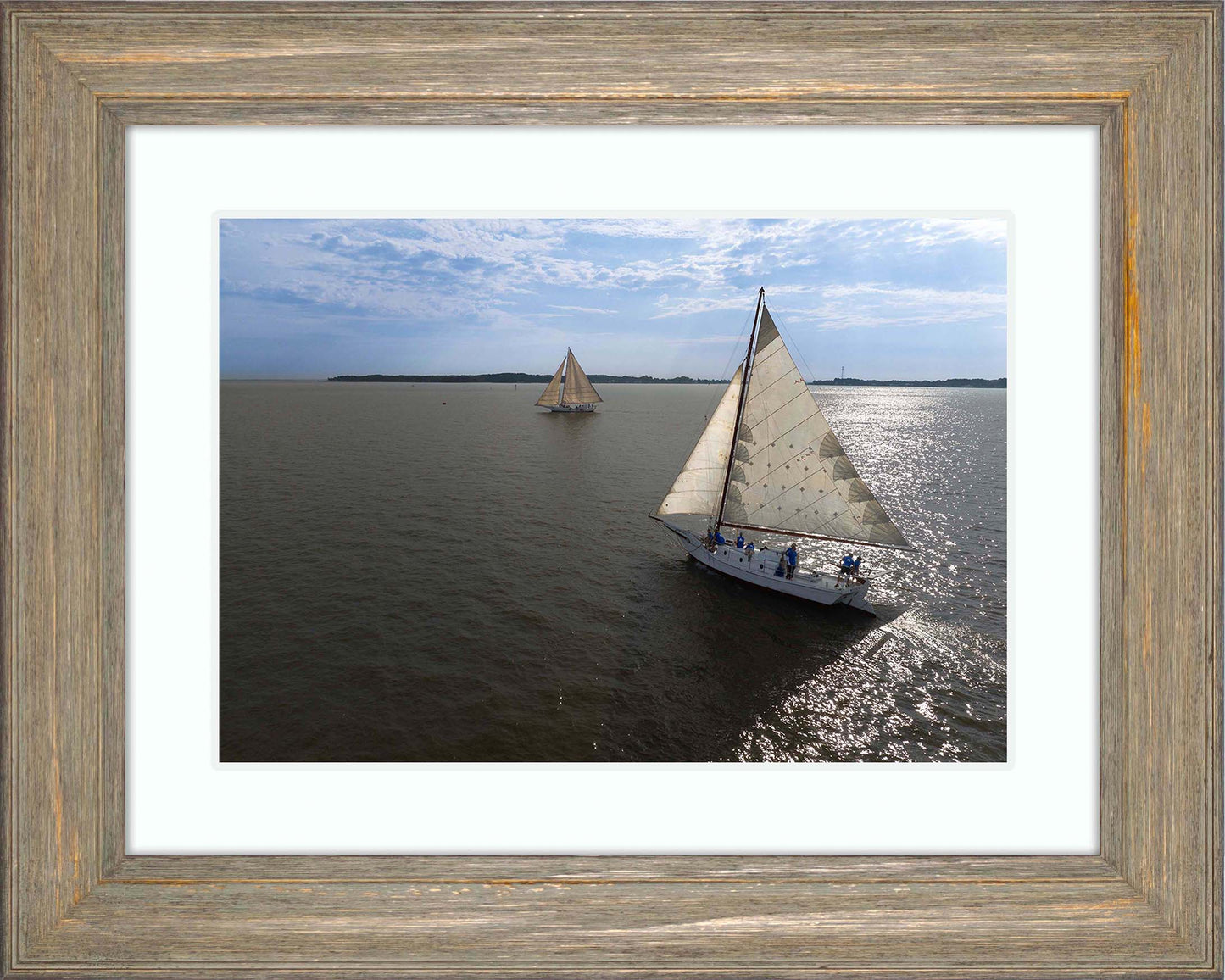 2023 Deal Island Skipjack Races - The Beauty in the Sails -- Digital Print