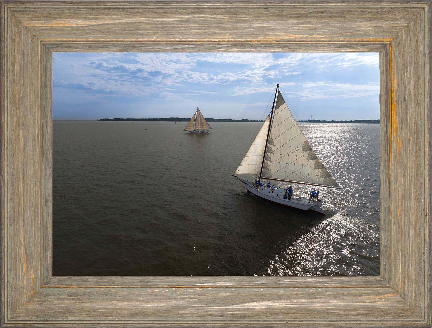 2023 Deal Island Skipjack Races - The Beauty in the Sails -- Digital Print