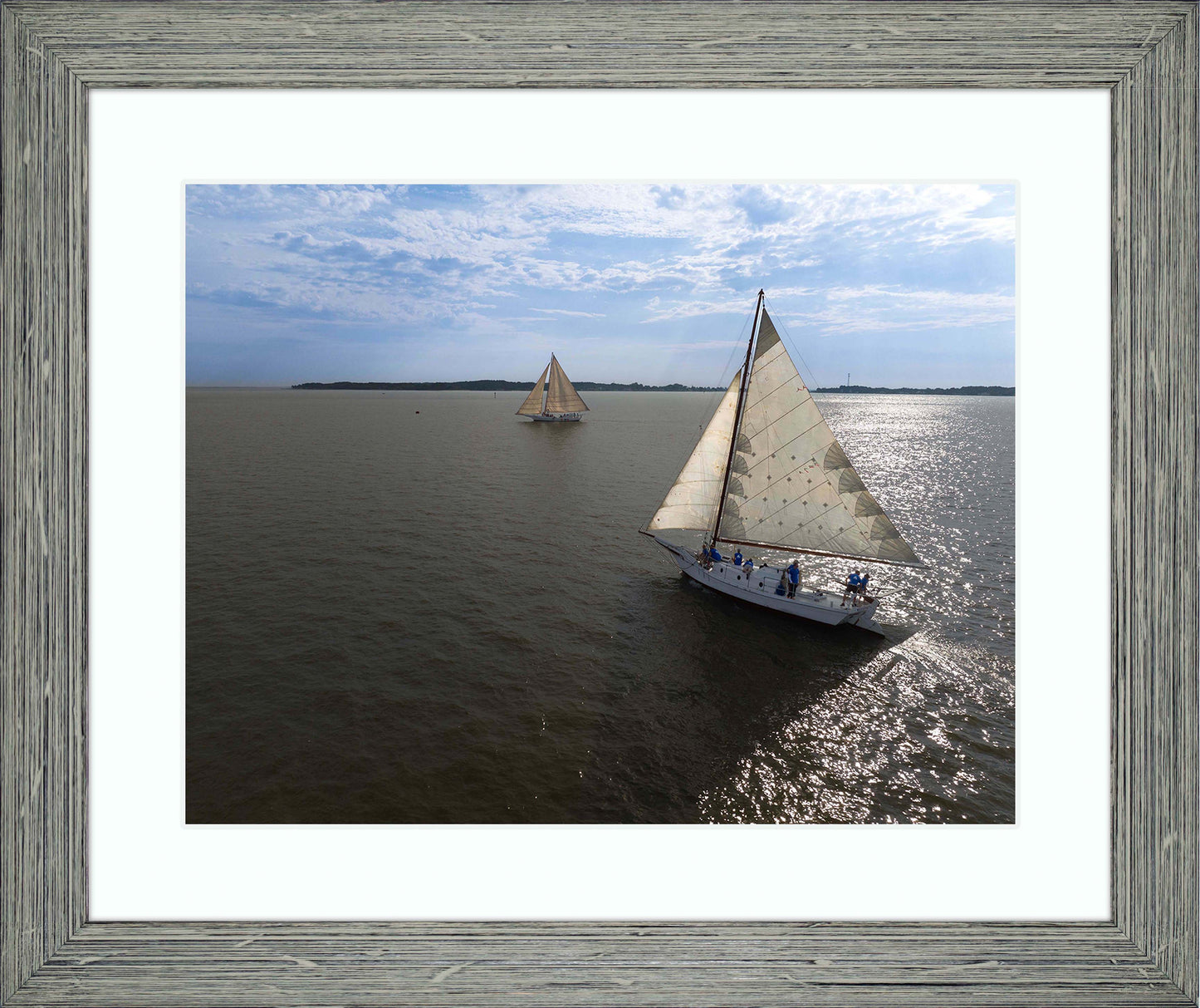 2023 Deal Island Skipjack Races - The Beauty in the Sails -- Digital Print