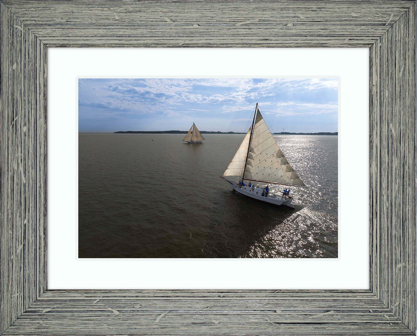 2023 Deal Island Skipjack Races - The Beauty in the Sails -- Digital Print