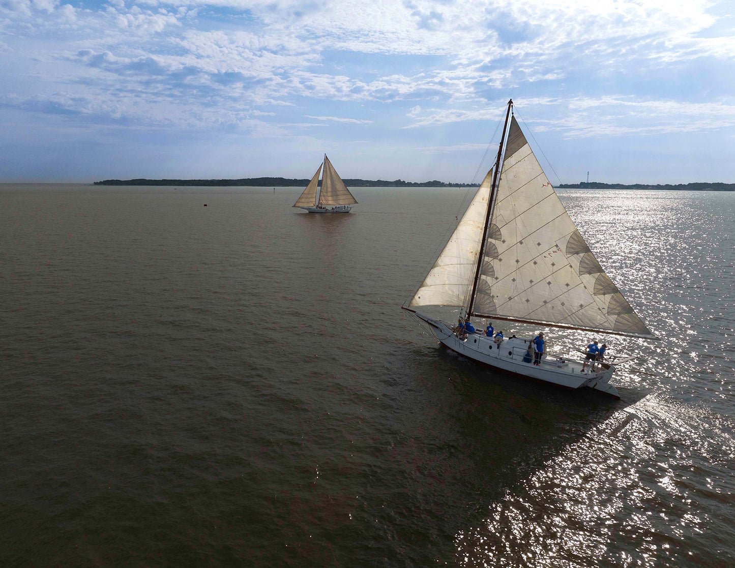 2023 Deal Island Skipjack Races - The Beauty in the Sails -- Digital Print