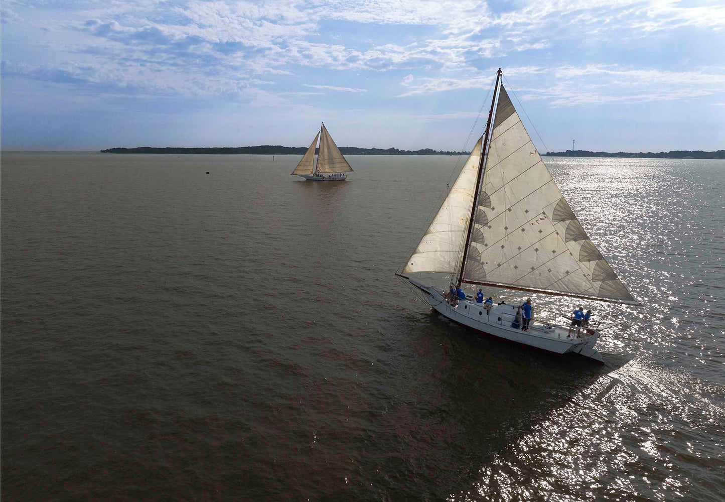 2023 Deal Island Skipjack Races - The Beauty in the Sails -- Digital Print
