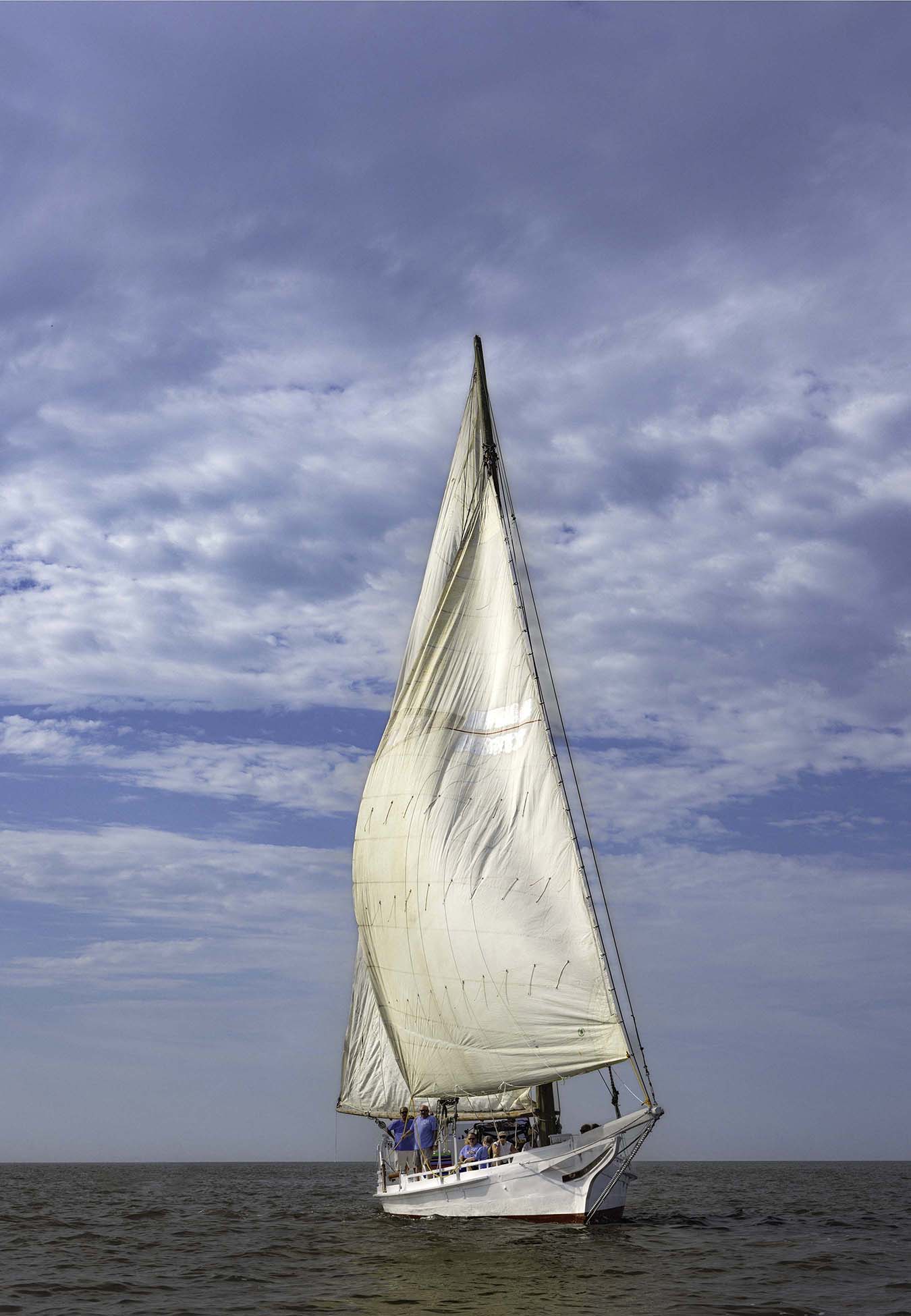 2023 Deal Island Skipjack Races - The Fannie Dougherty -- Digital Print