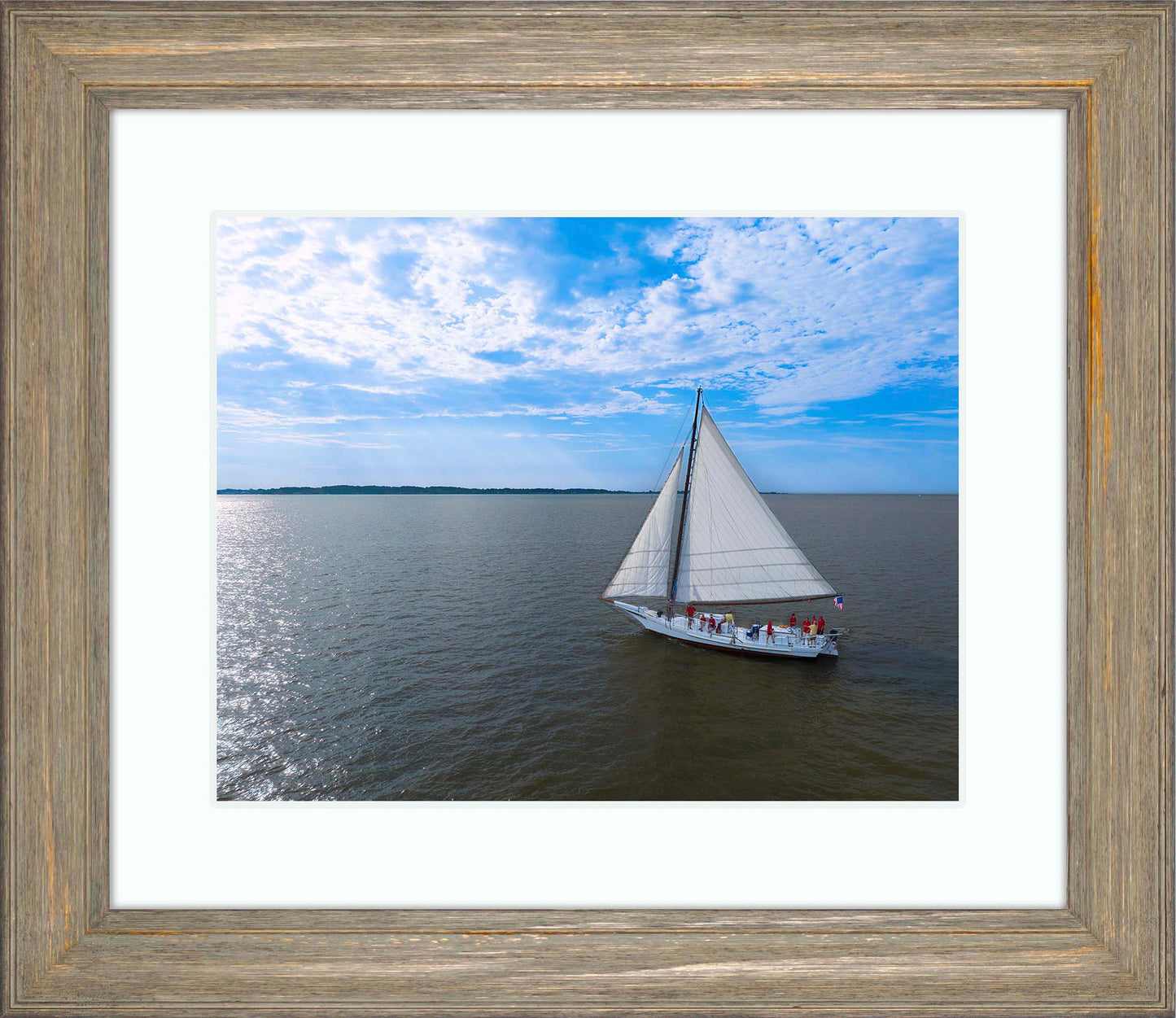 2023 Deal Island Skipjack Races - The Heavens Shine on the Nathan -- Digital Print