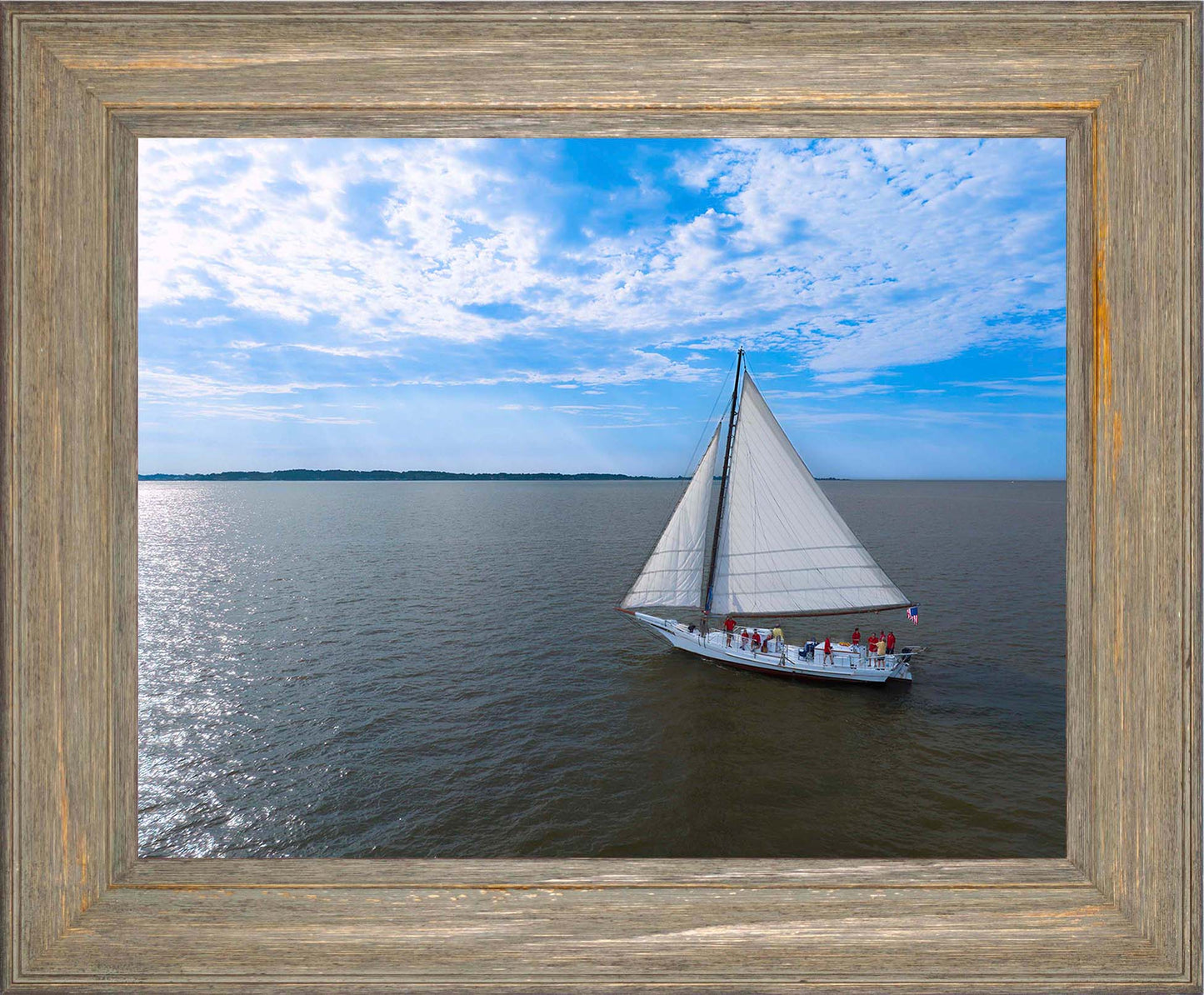 2023 Deal Island Skipjack Races - The Heavens Shine on the Nathan -- Digital Print