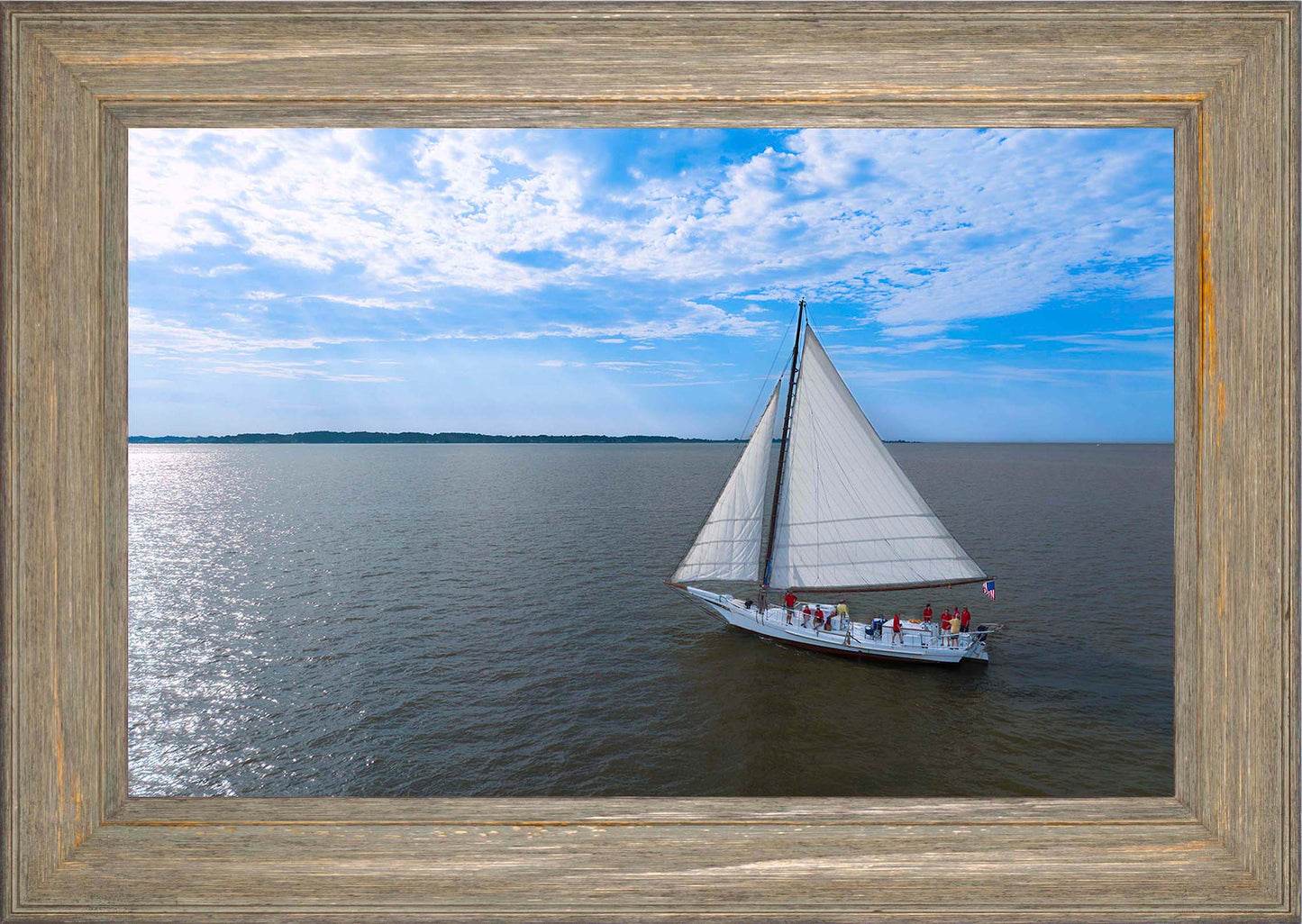 2023 Deal Island Skipjack Races - The Heavens Shine on the Nathan -- Digital Print