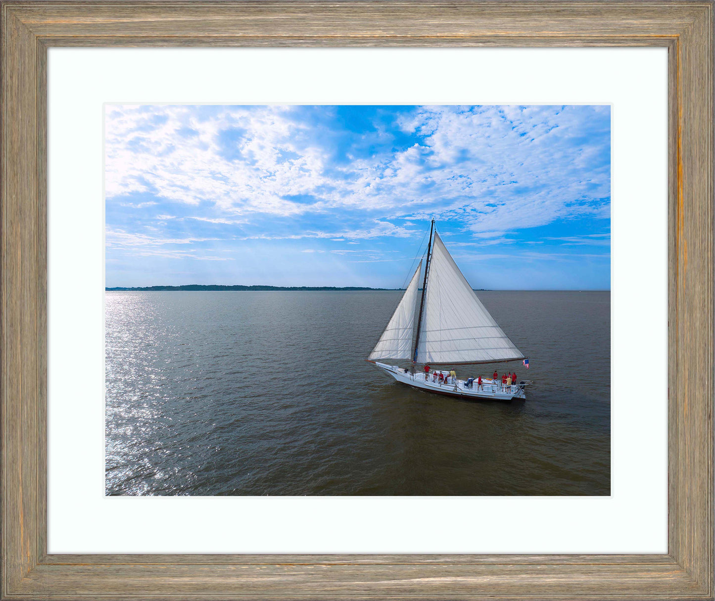 2023 Deal Island Skipjack Races - The Heavens Shine on the Nathan -- Digital Print