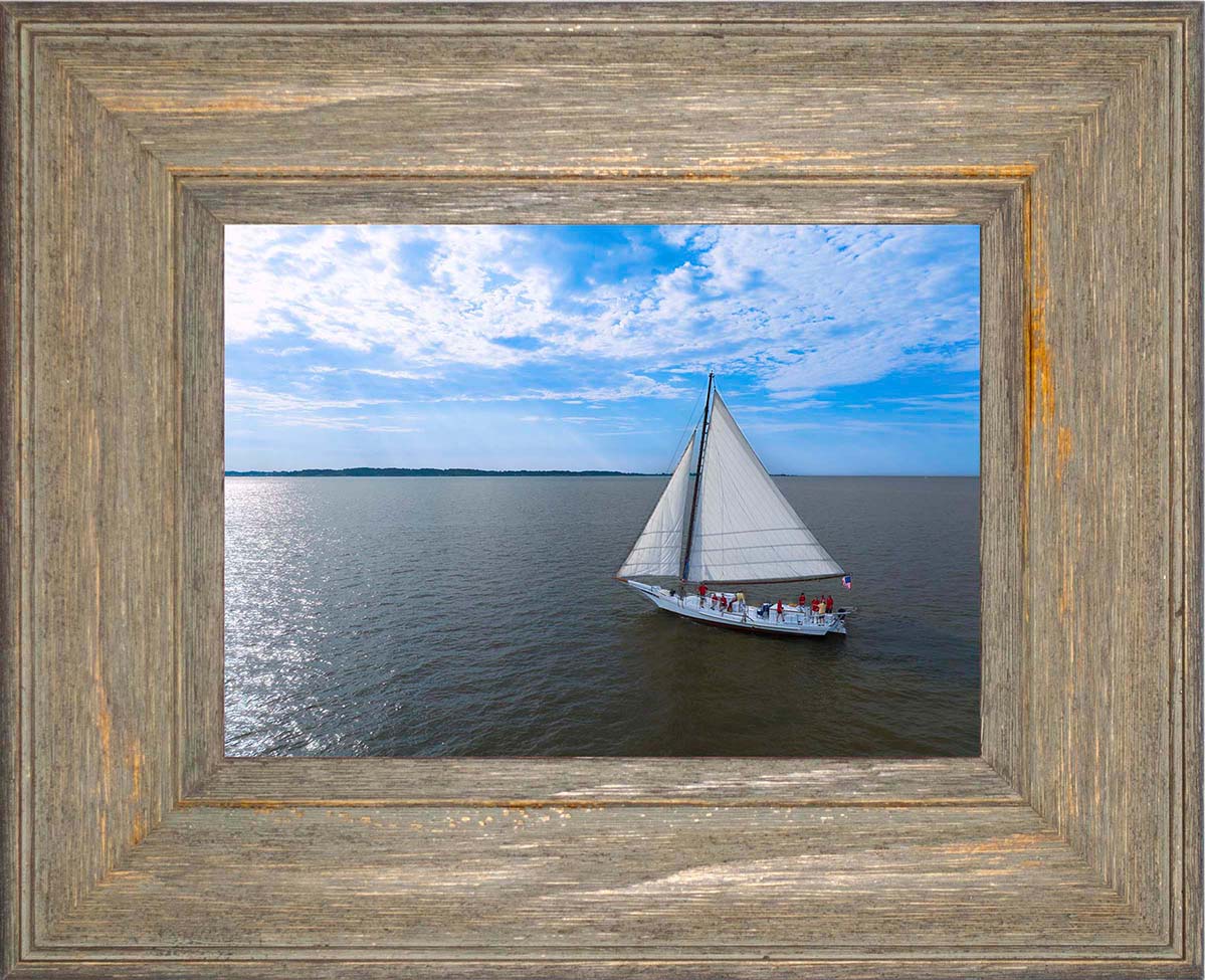 2023 Deal Island Skipjack Races - The Heavens Shine on the Nathan -- Digital Print