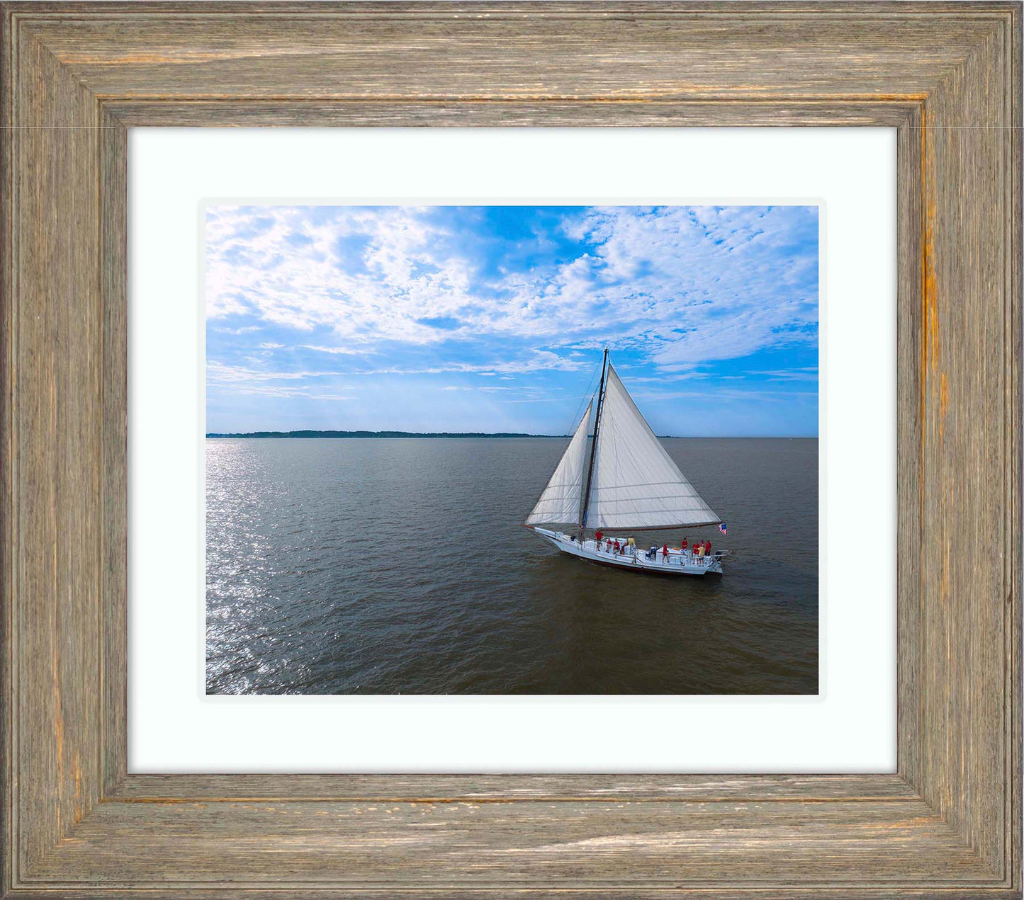 2023 Deal Island Skipjack Races - The Heavens Shine on the Nathan -- Digital Print