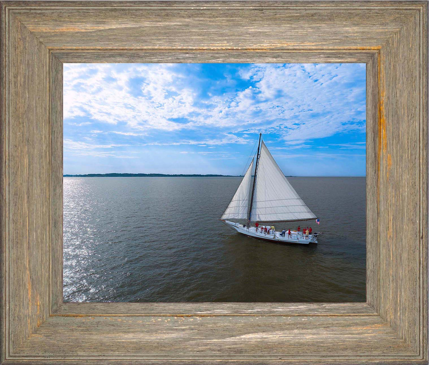 2023 Deal Island Skipjack Races - The Heavens Shine on the Nathan -- Digital Print