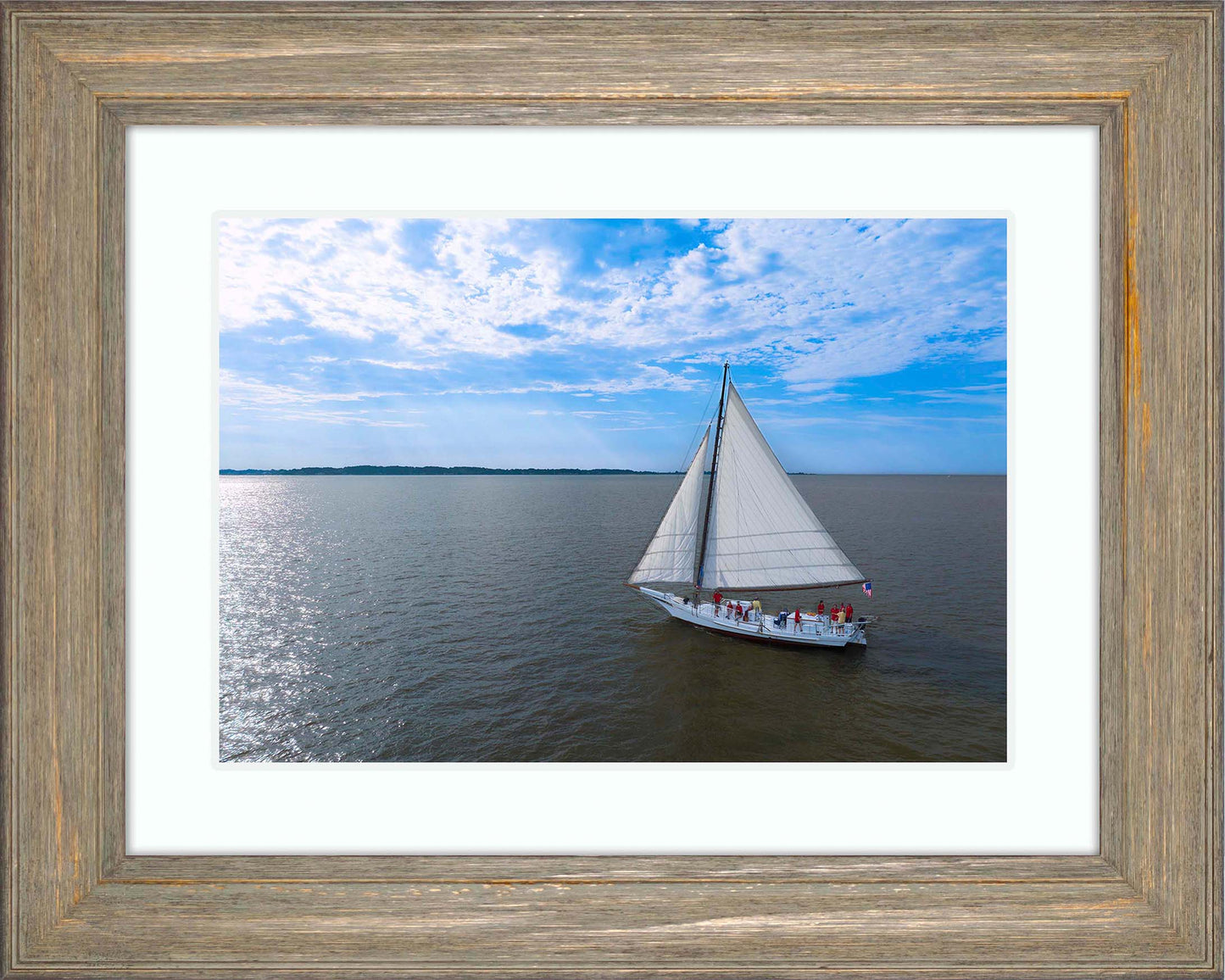 2023 Deal Island Skipjack Races - The Heavens Shine on the Nathan -- Digital Print