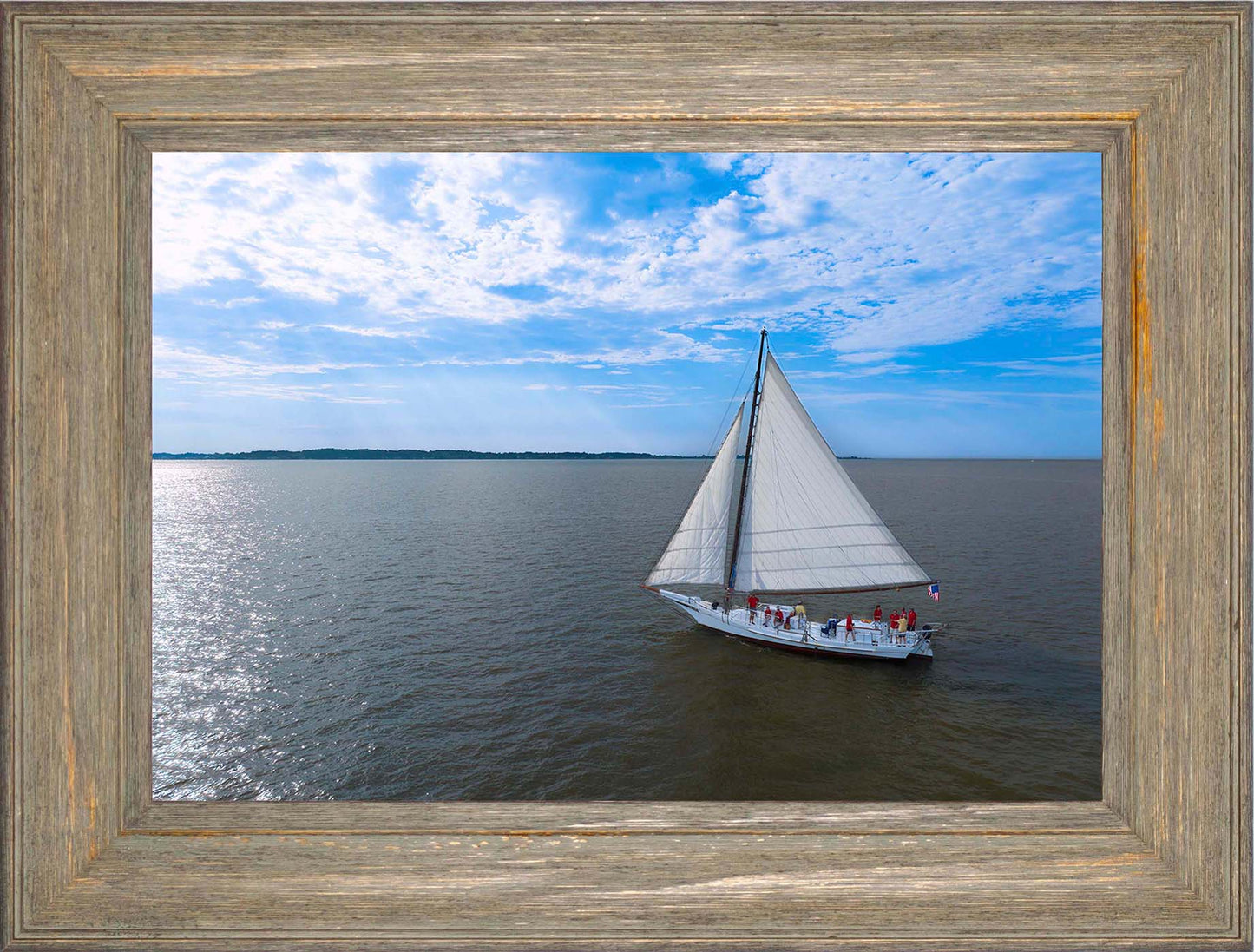 2023 Deal Island Skipjack Races - The Heavens Shine on the Nathan -- Digital Print