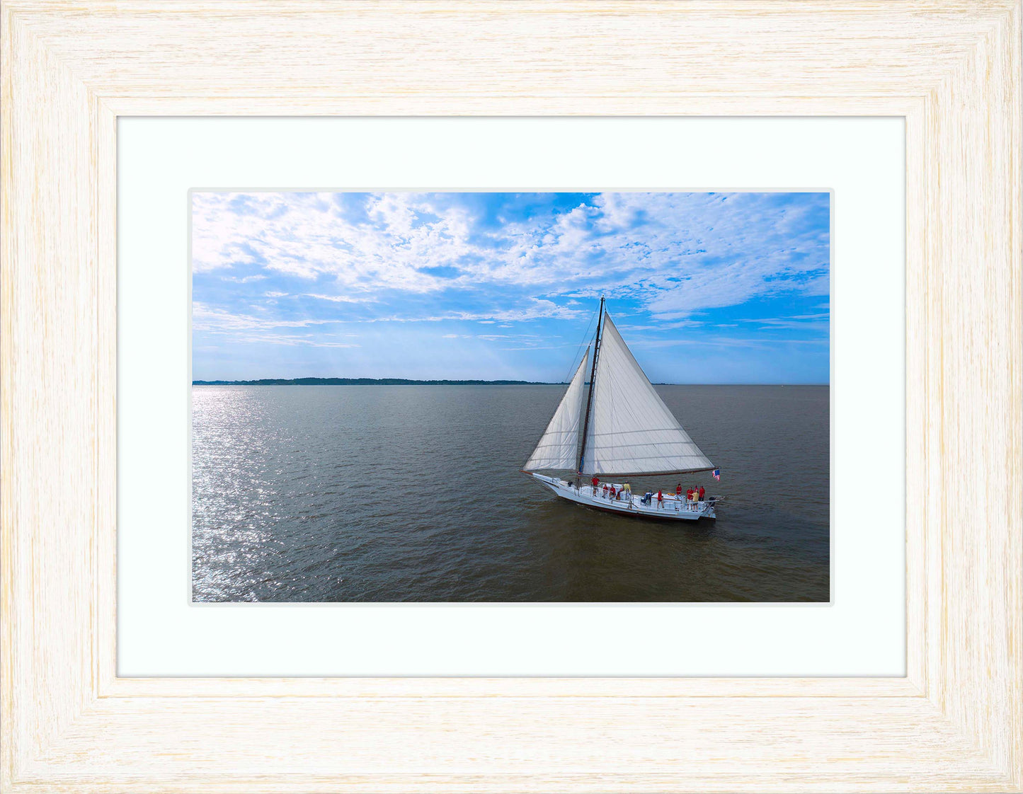 2023 Deal Island Skipjack Races - The Heavens Shine on the Nathan -- Digital Print