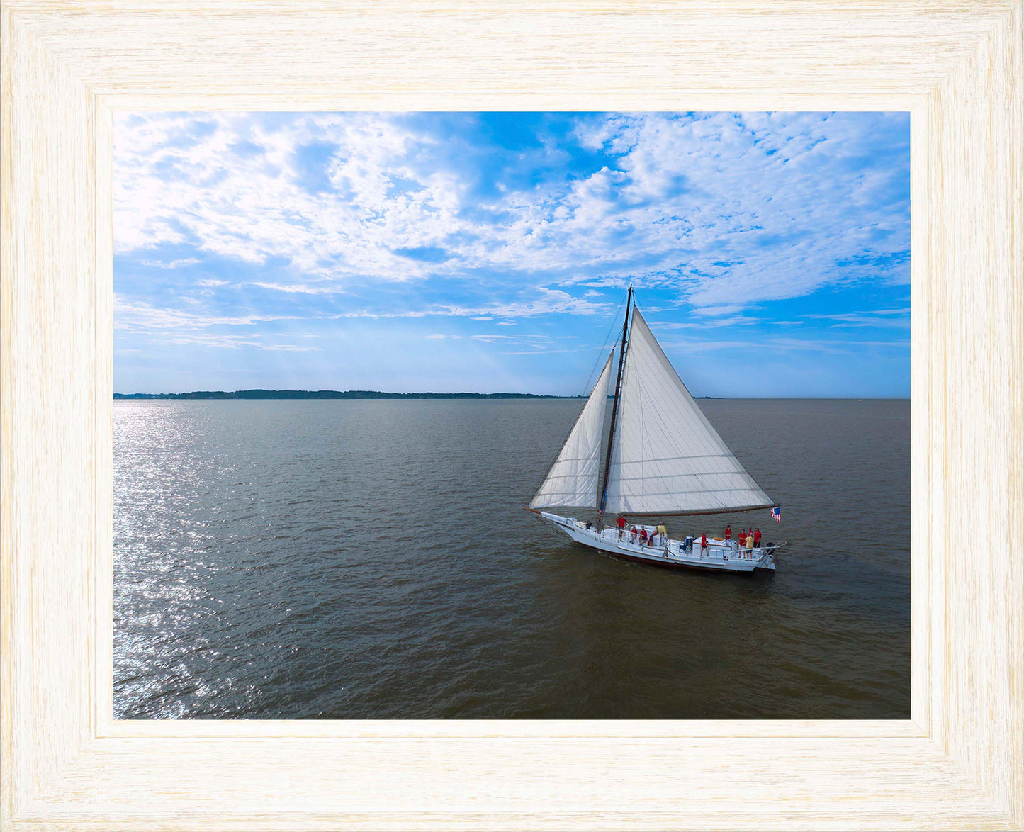 2023 Deal Island Skipjack Races - The Heavens Shine on the Nathan -- Digital Print