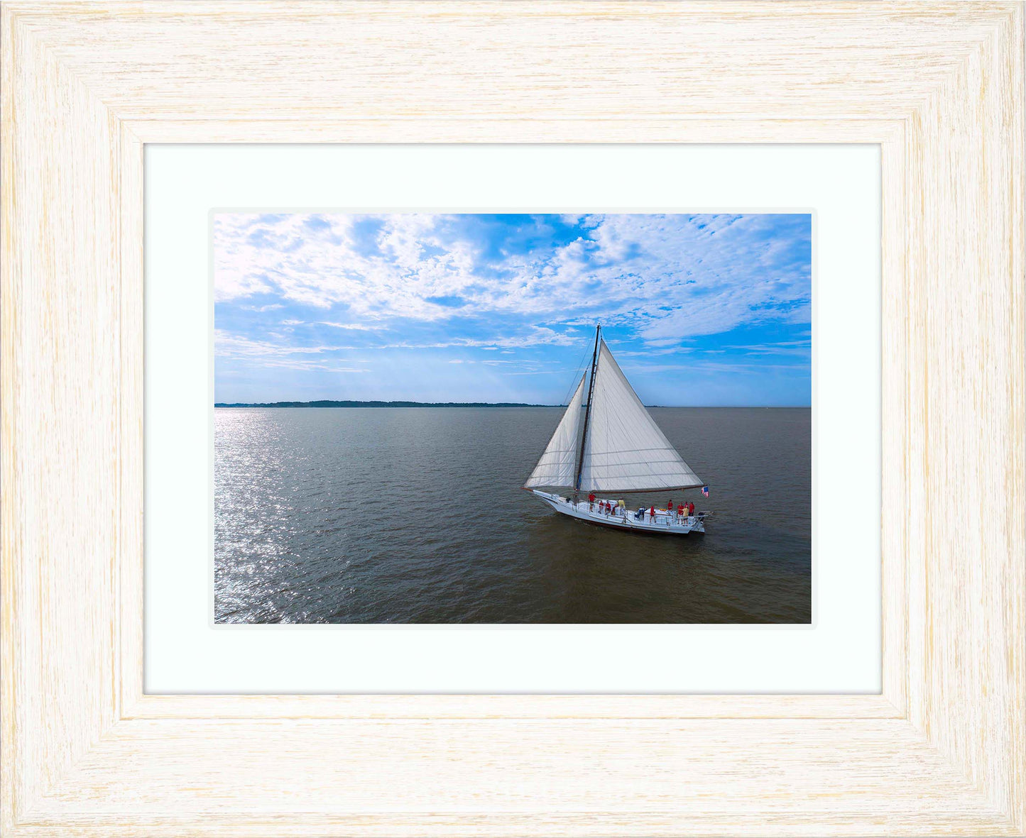 2023 Deal Island Skipjack Races - The Heavens Shine on the Nathan -- Digital Print