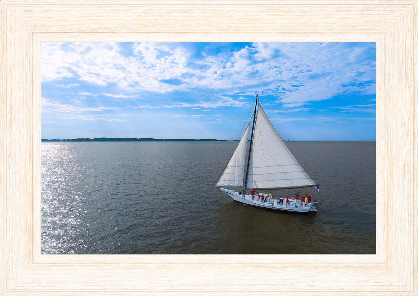 2023 Deal Island Skipjack Races - The Heavens Shine on the Nathan -- Digital Print