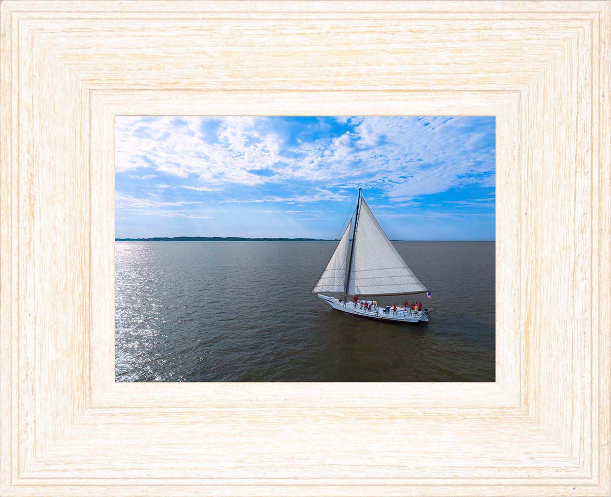 2023 Deal Island Skipjack Races - The Heavens Shine on the Nathan -- Digital Print