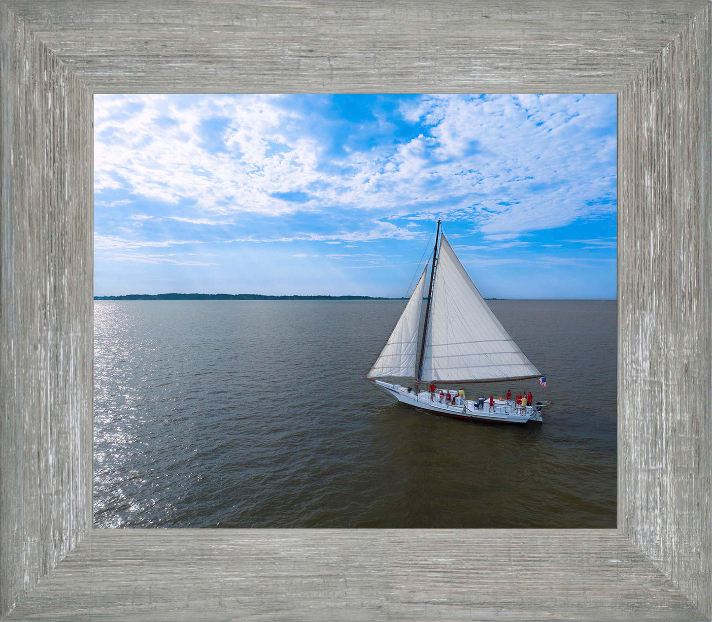 2023 Deal Island Skipjack Races - The Heavens Shine on the Nathan -- Digital Print