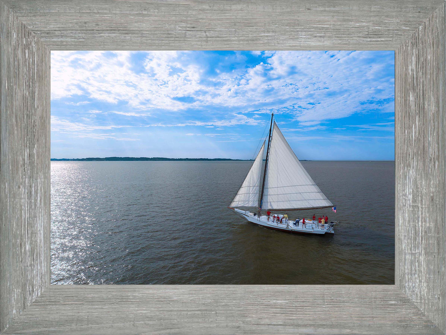 2023 Deal Island Skipjack Races - The Heavens Shine on the Nathan -- Digital Print