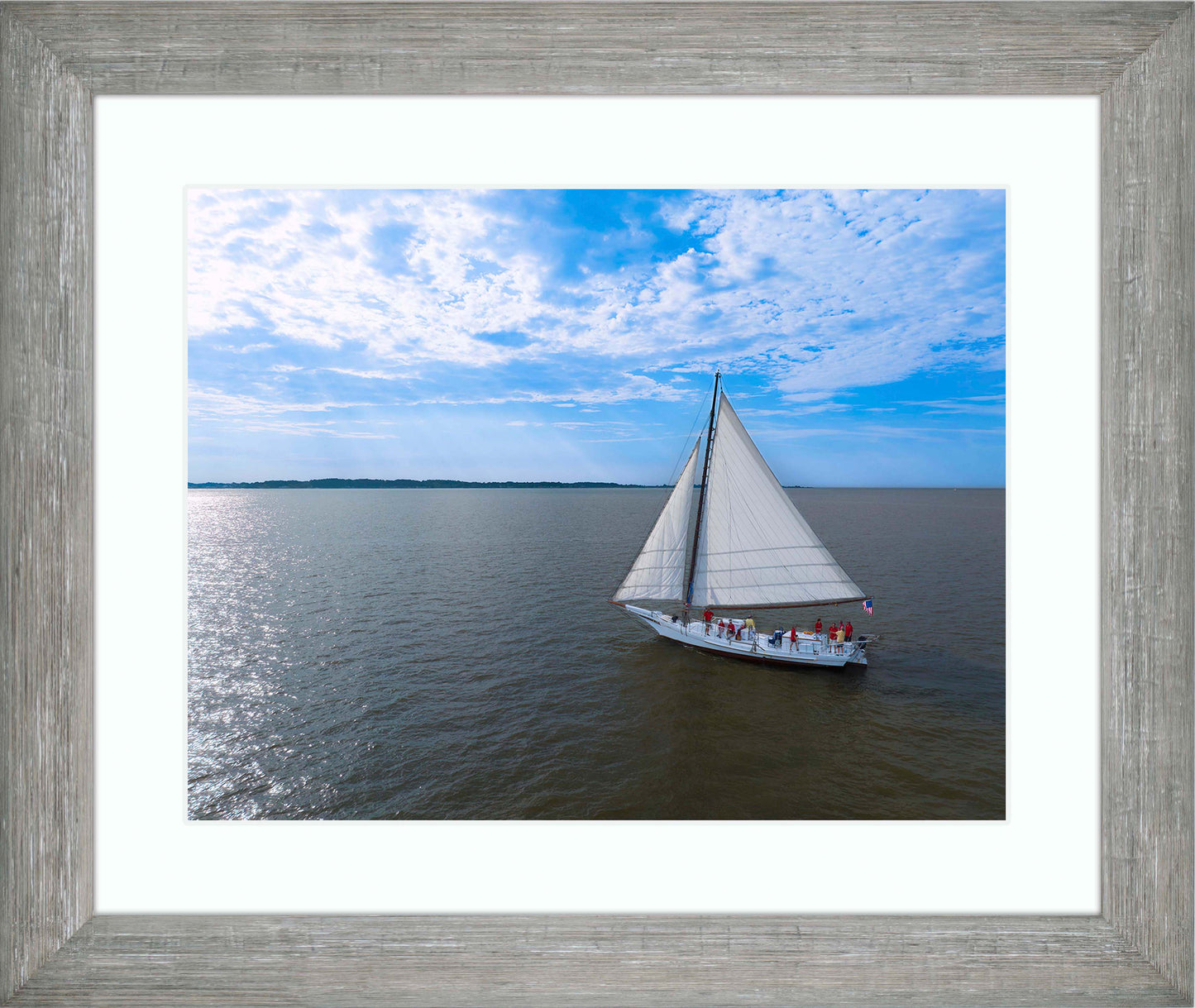 2023 Deal Island Skipjack Races - The Heavens Shine on the Nathan -- Digital Print
