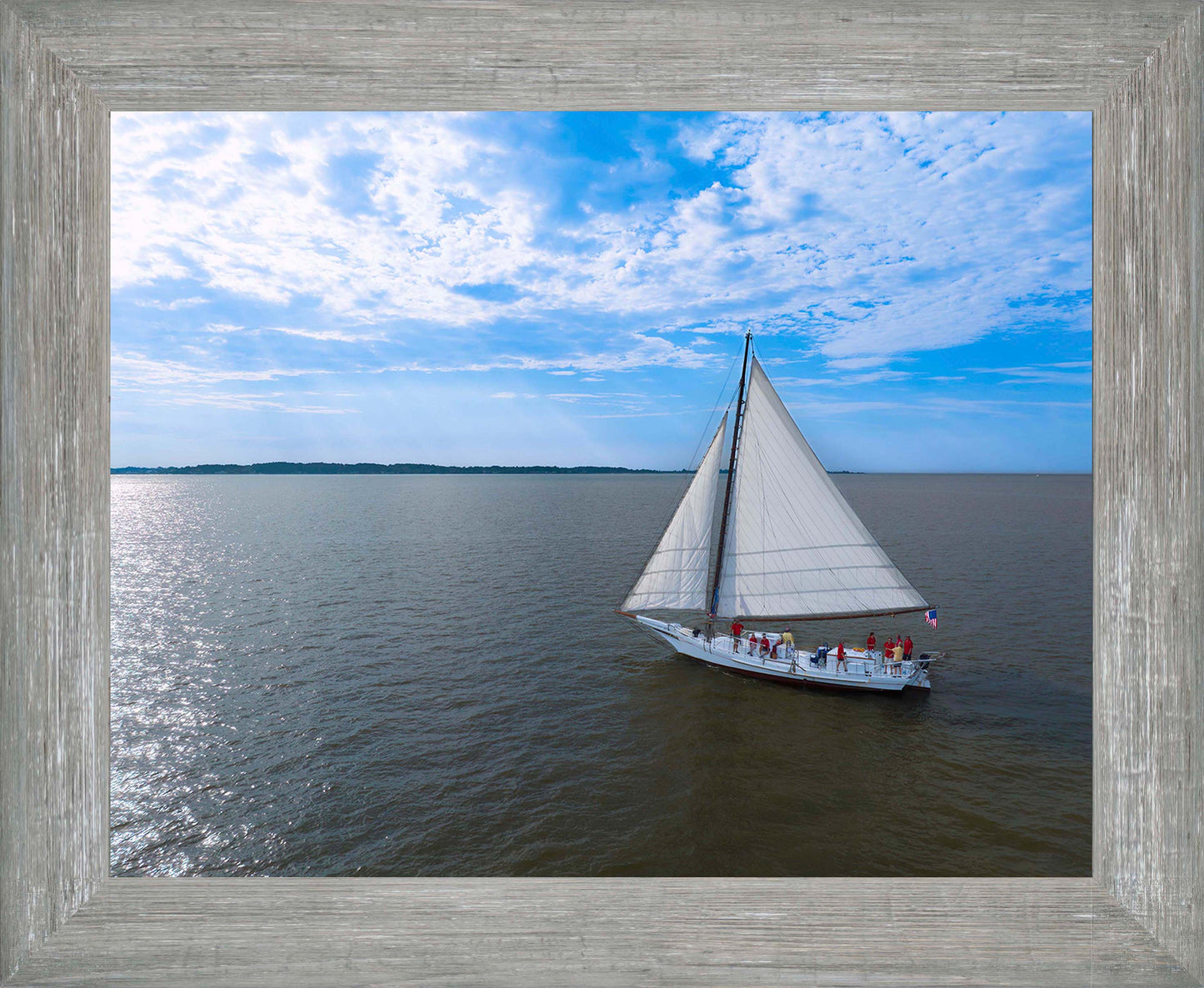 2023 Deal Island Skipjack Races - The Heavens Shine on the Nathan -- Digital Print