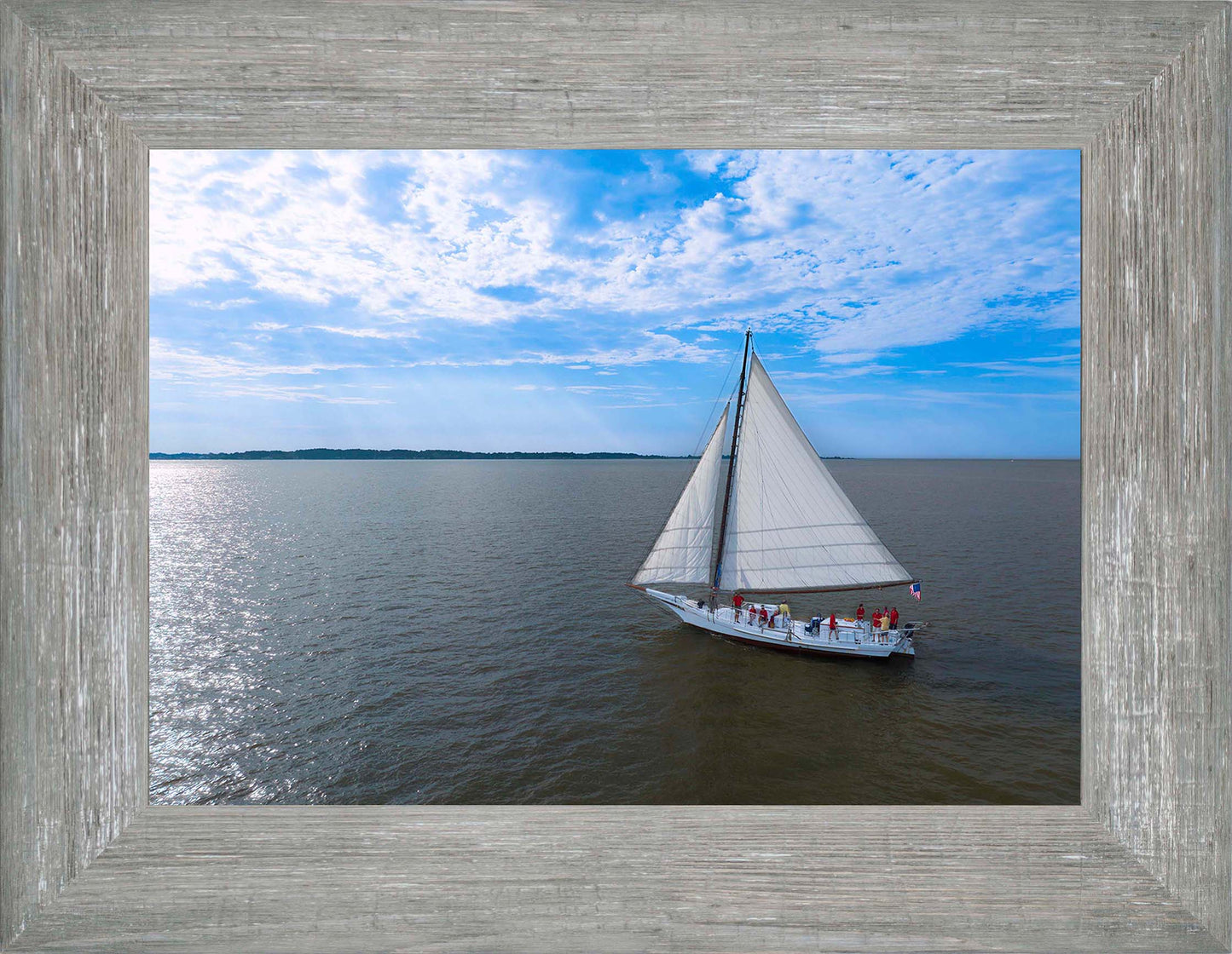2023 Deal Island Skipjack Races - The Heavens Shine on the Nathan -- Digital Print