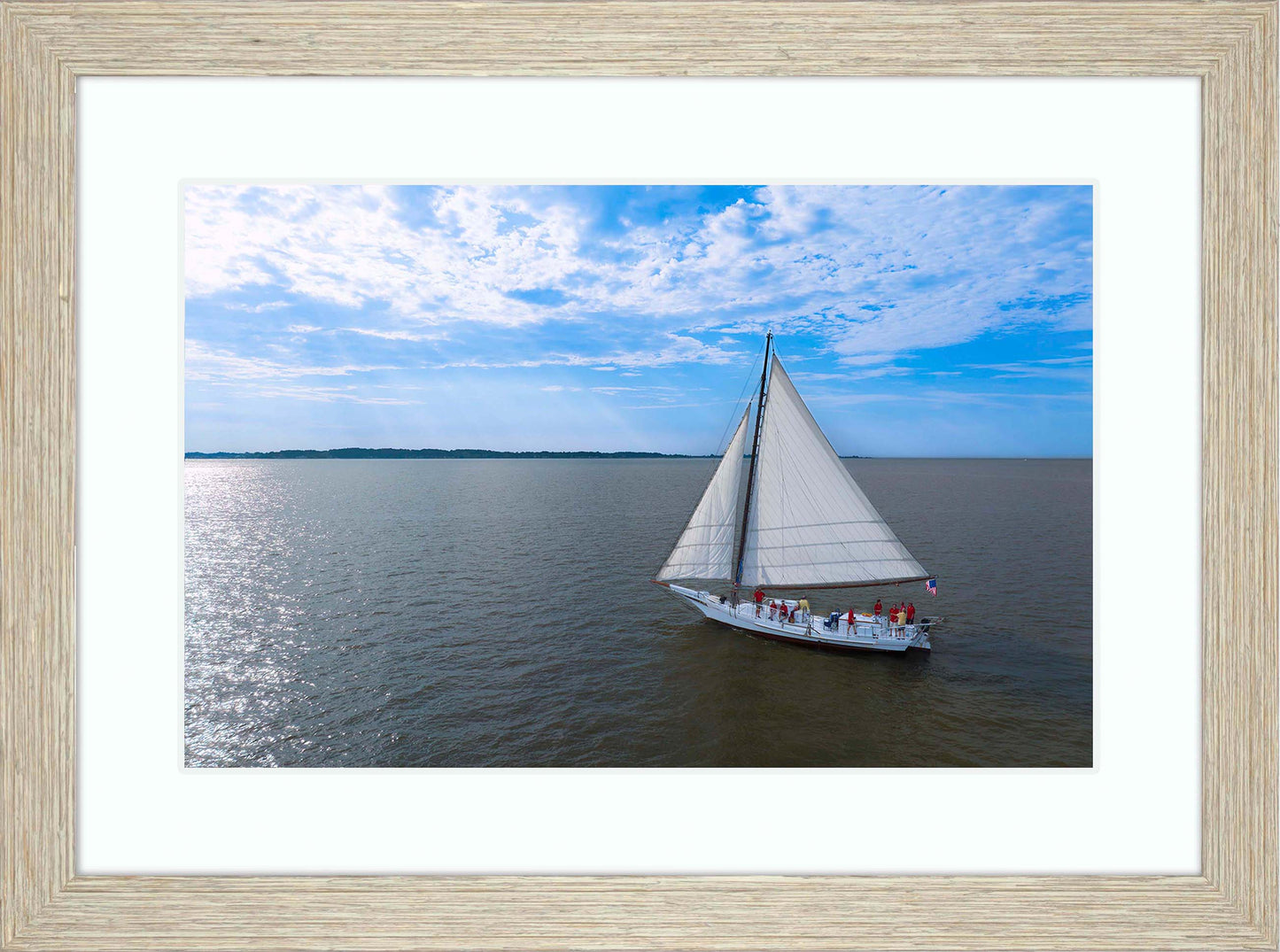 2023 Deal Island Skipjack Races - The Heavens Shine on the Nathan -- Digital Print