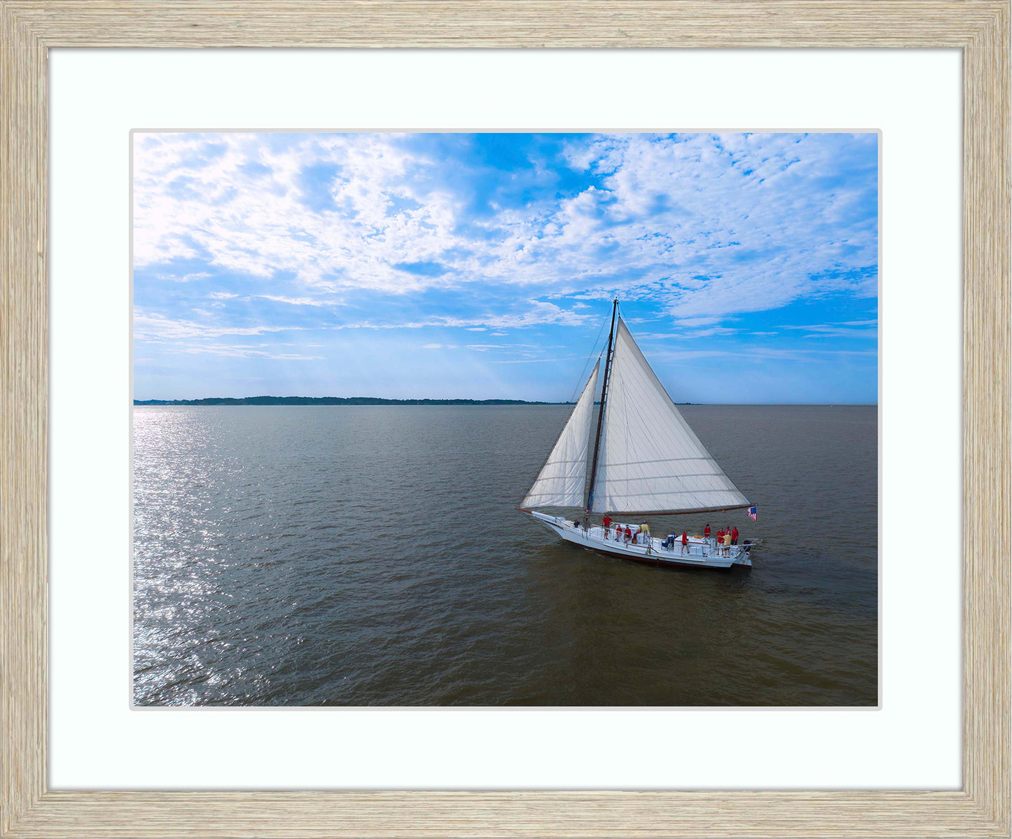 2023 Deal Island Skipjack Races - The Heavens Shine on the Nathan -- Digital Print