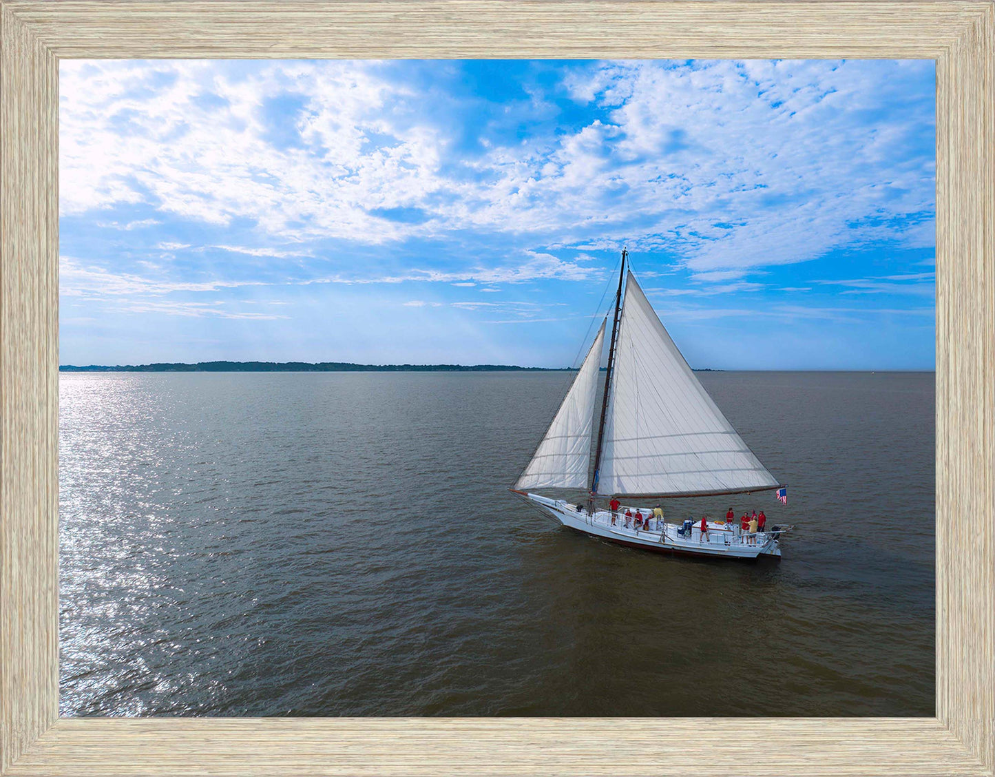 2023 Deal Island Skipjack Races - The Heavens Shine on the Nathan -- Digital Print