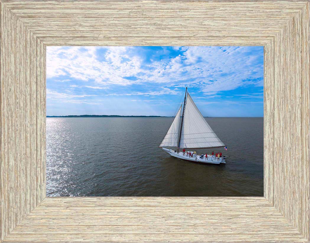 2023 Deal Island Skipjack Races - The Heavens Shine on the Nathan -- Digital Print